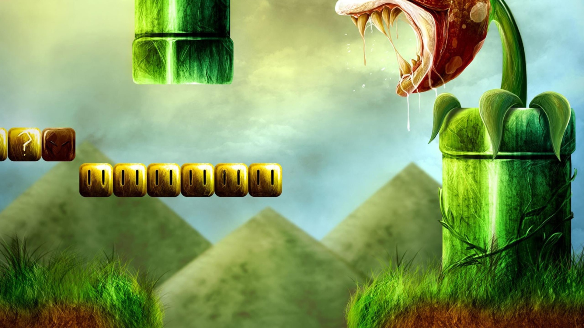 Фон Супер Марио