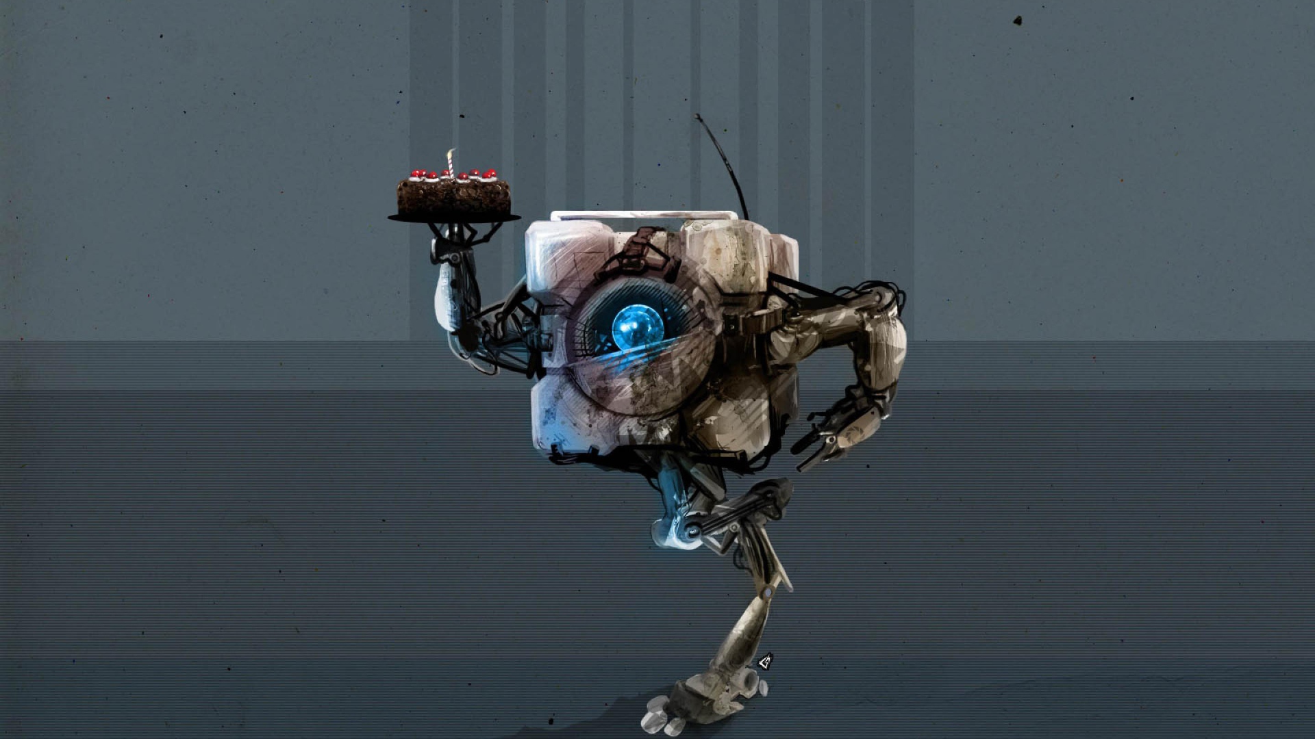 Робот из игры Portal