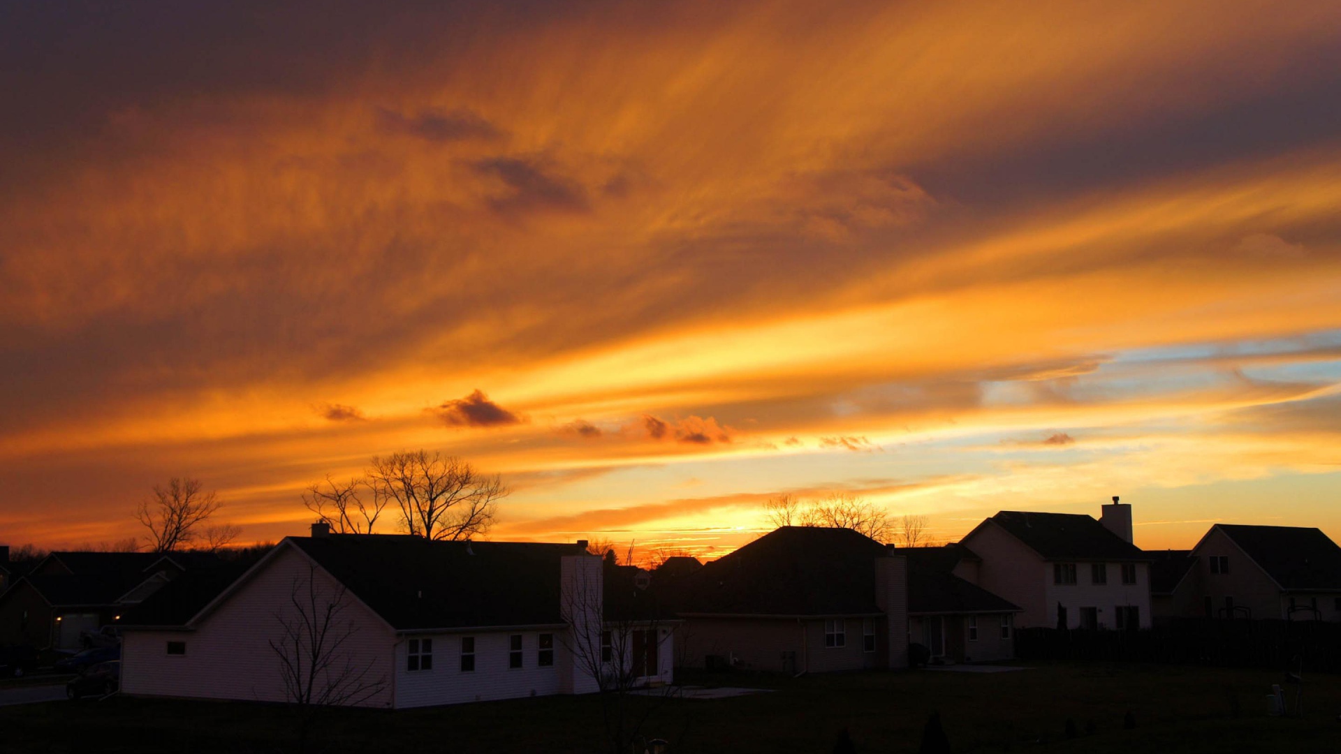 Закат в Висконсине