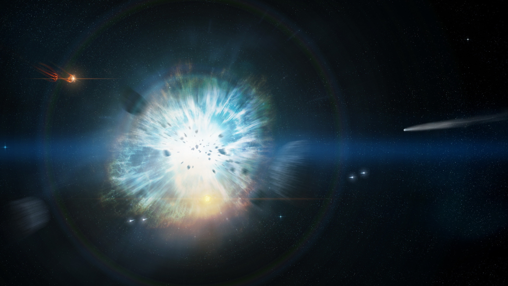 Космический взрыв