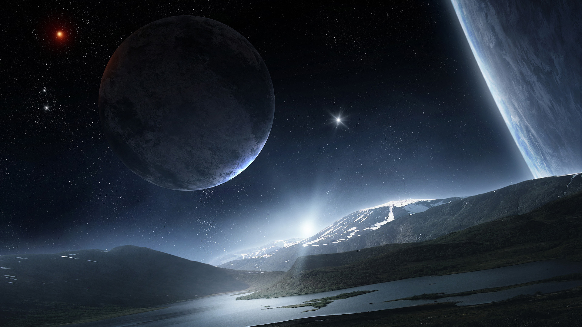 Поверхность планеты