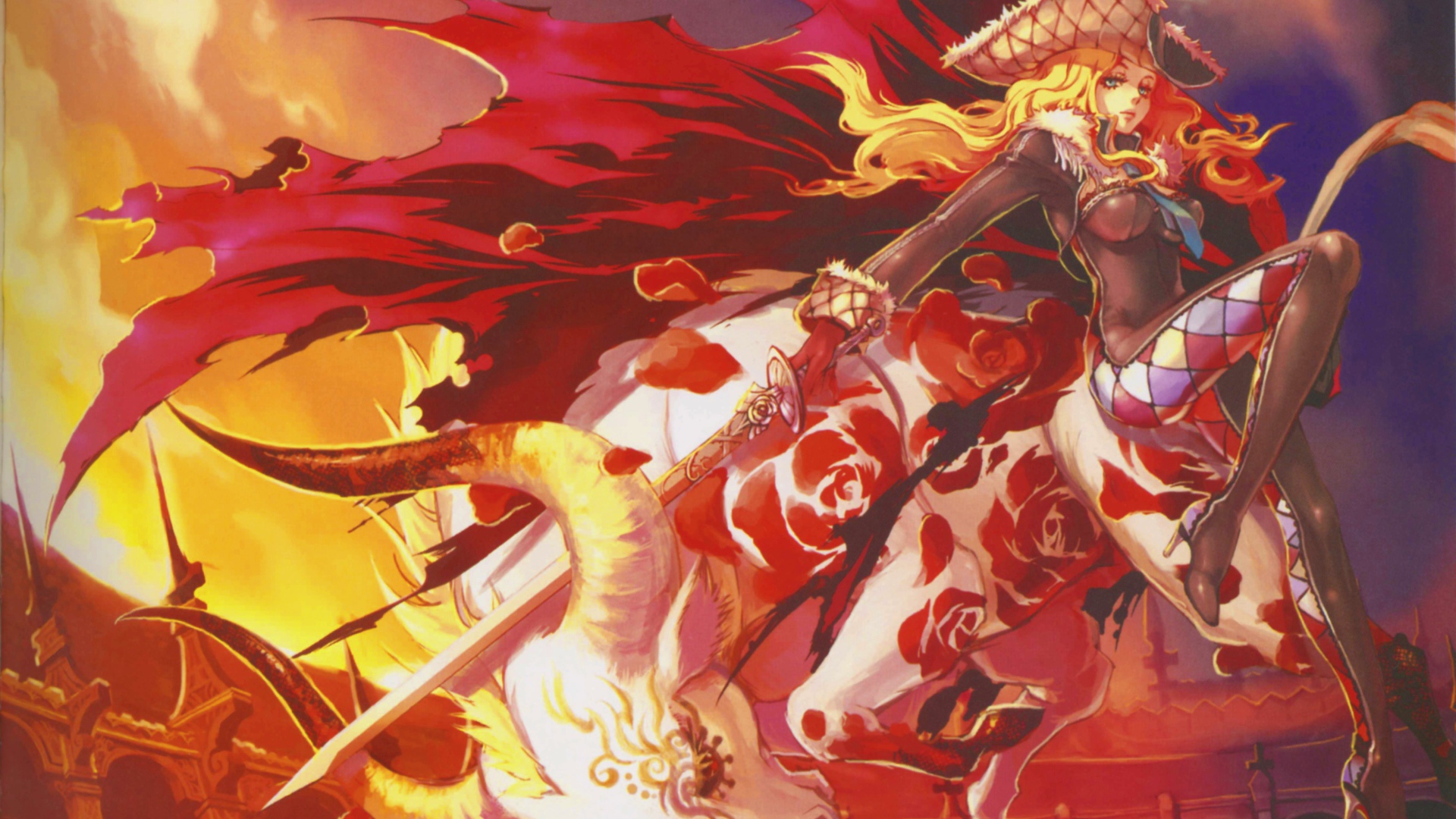 Аниме девушка Пиксив