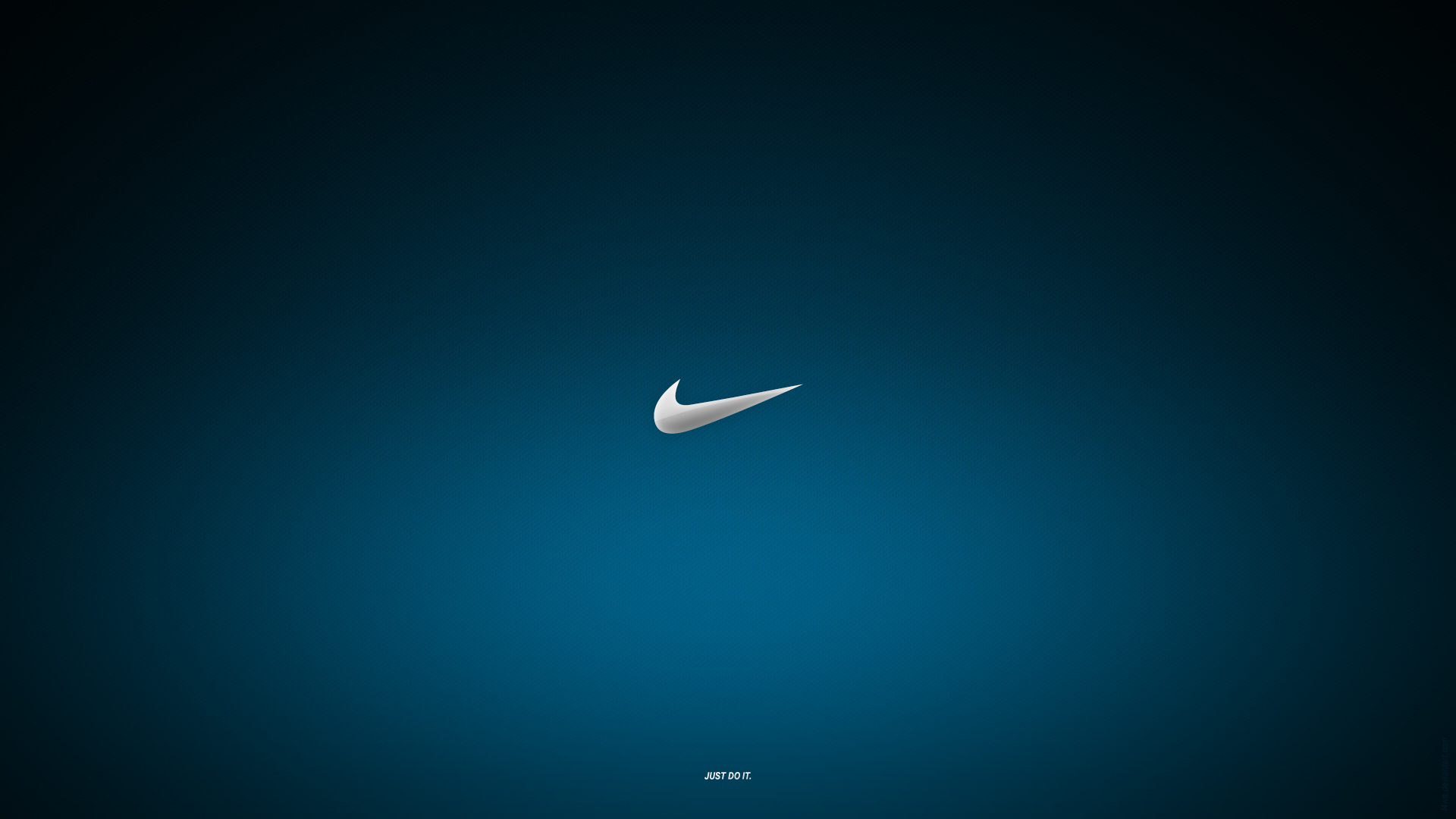 Синий логотип Nike