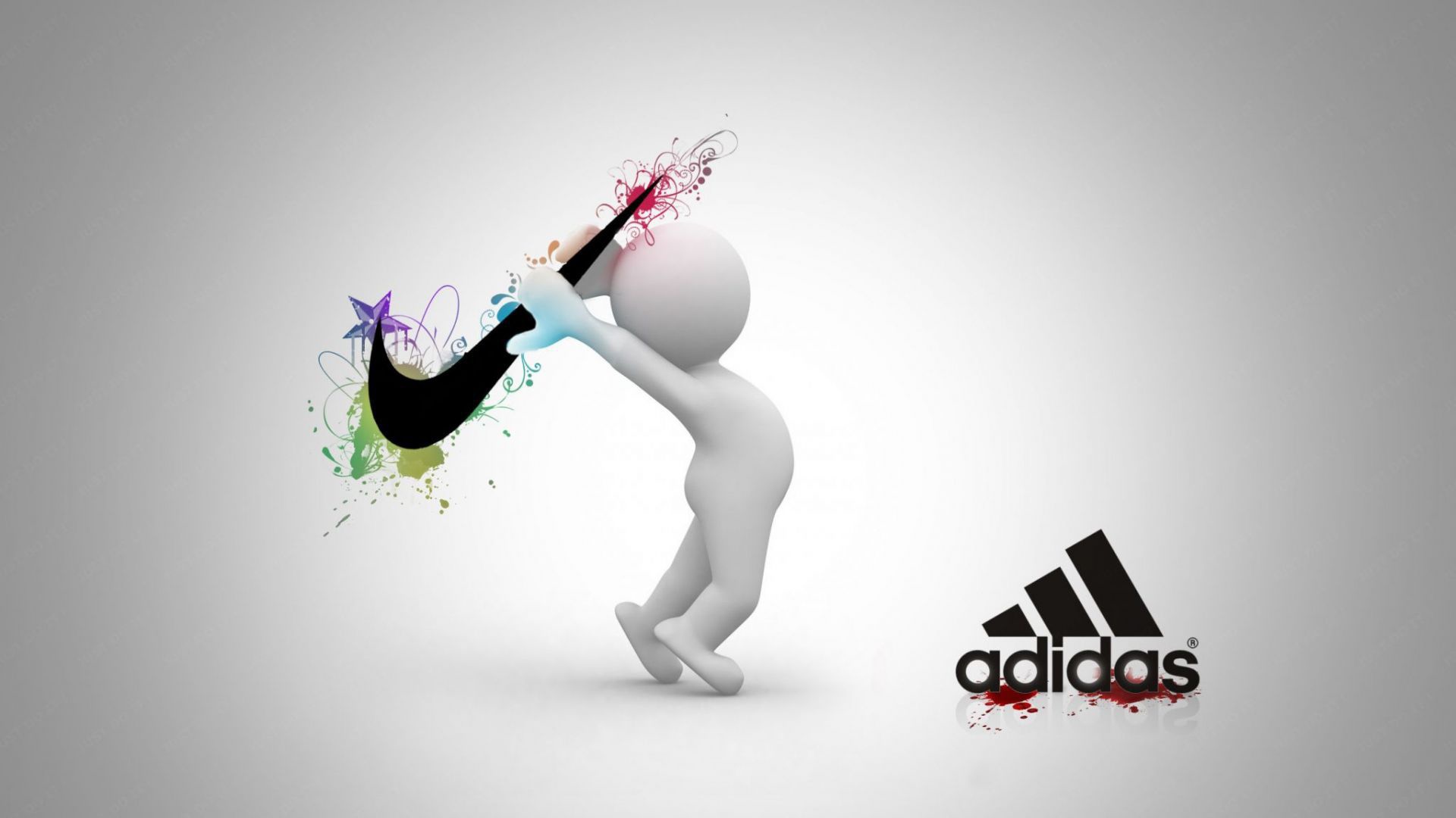 Nike борется с Adidas