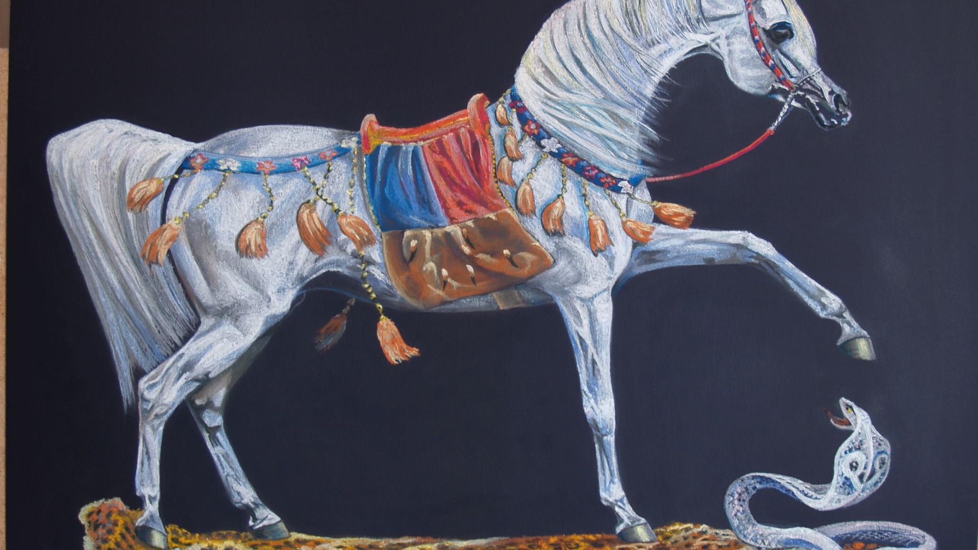 Лошадь и змея