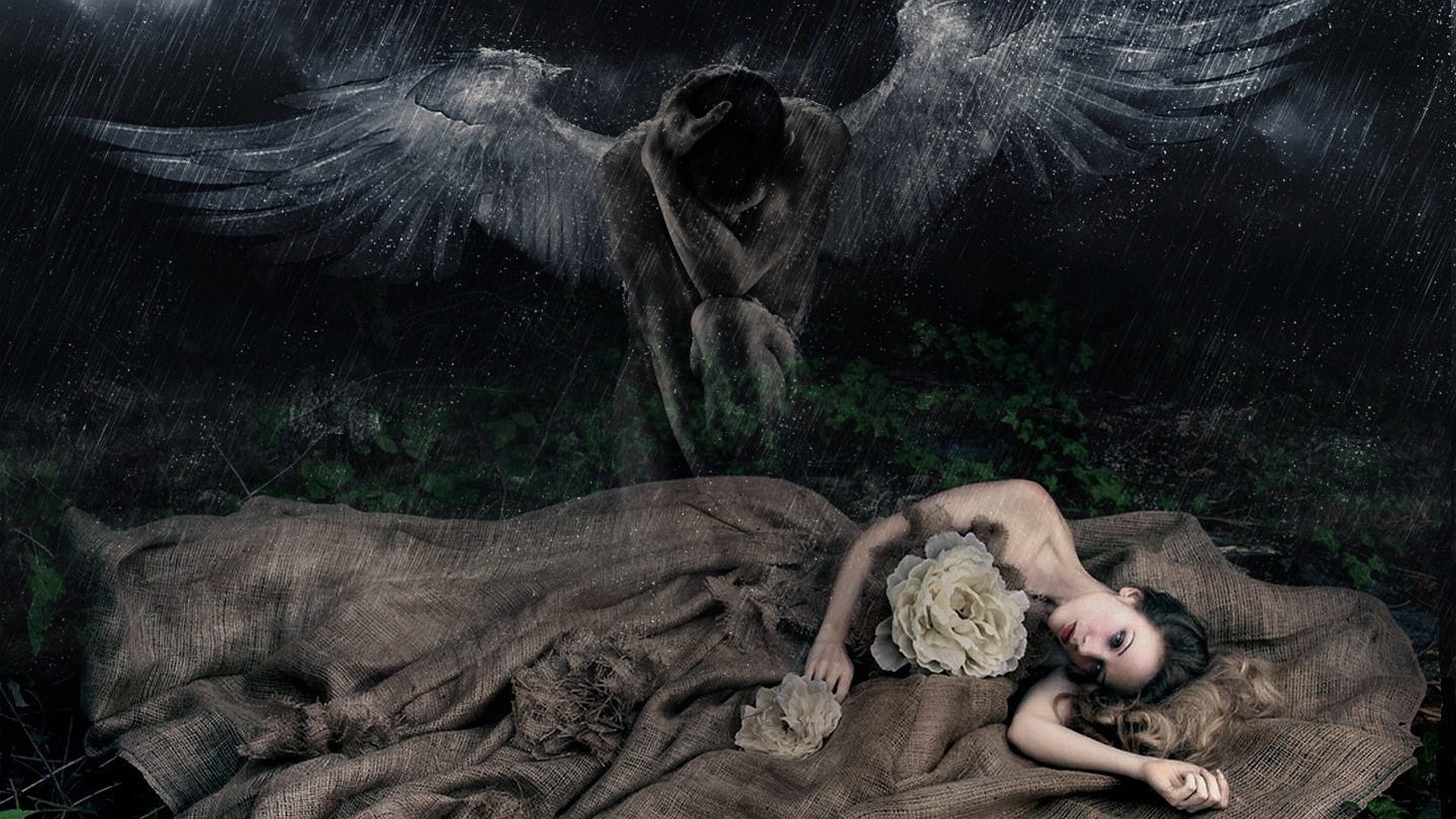 Ангел плачет