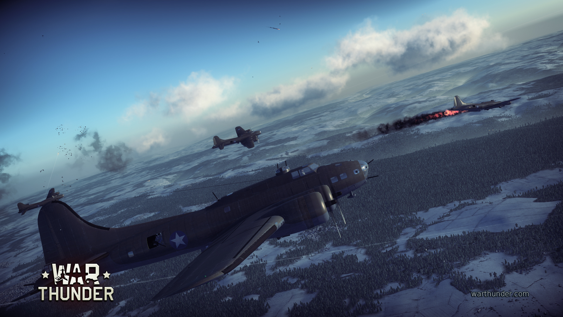 War Thunder американский патруль