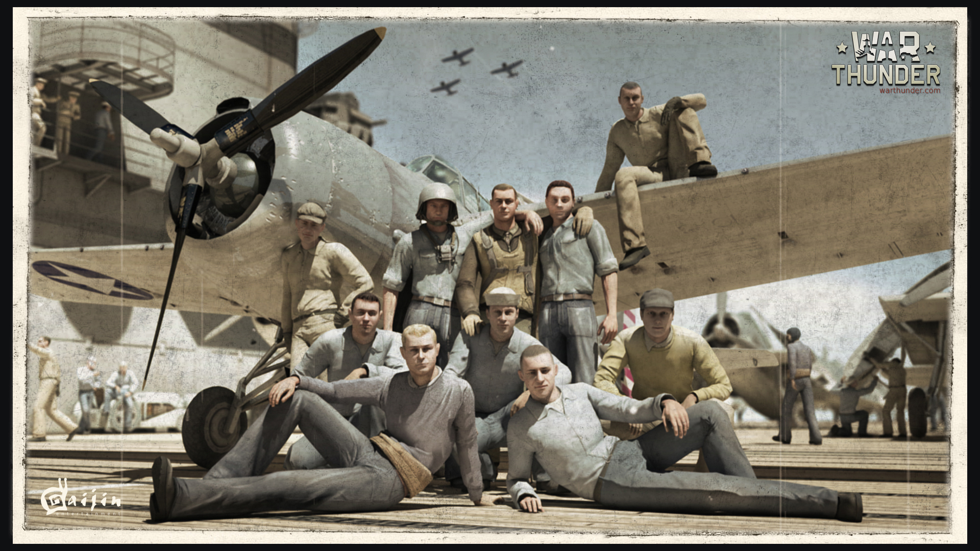 War Thunder американские пилоты