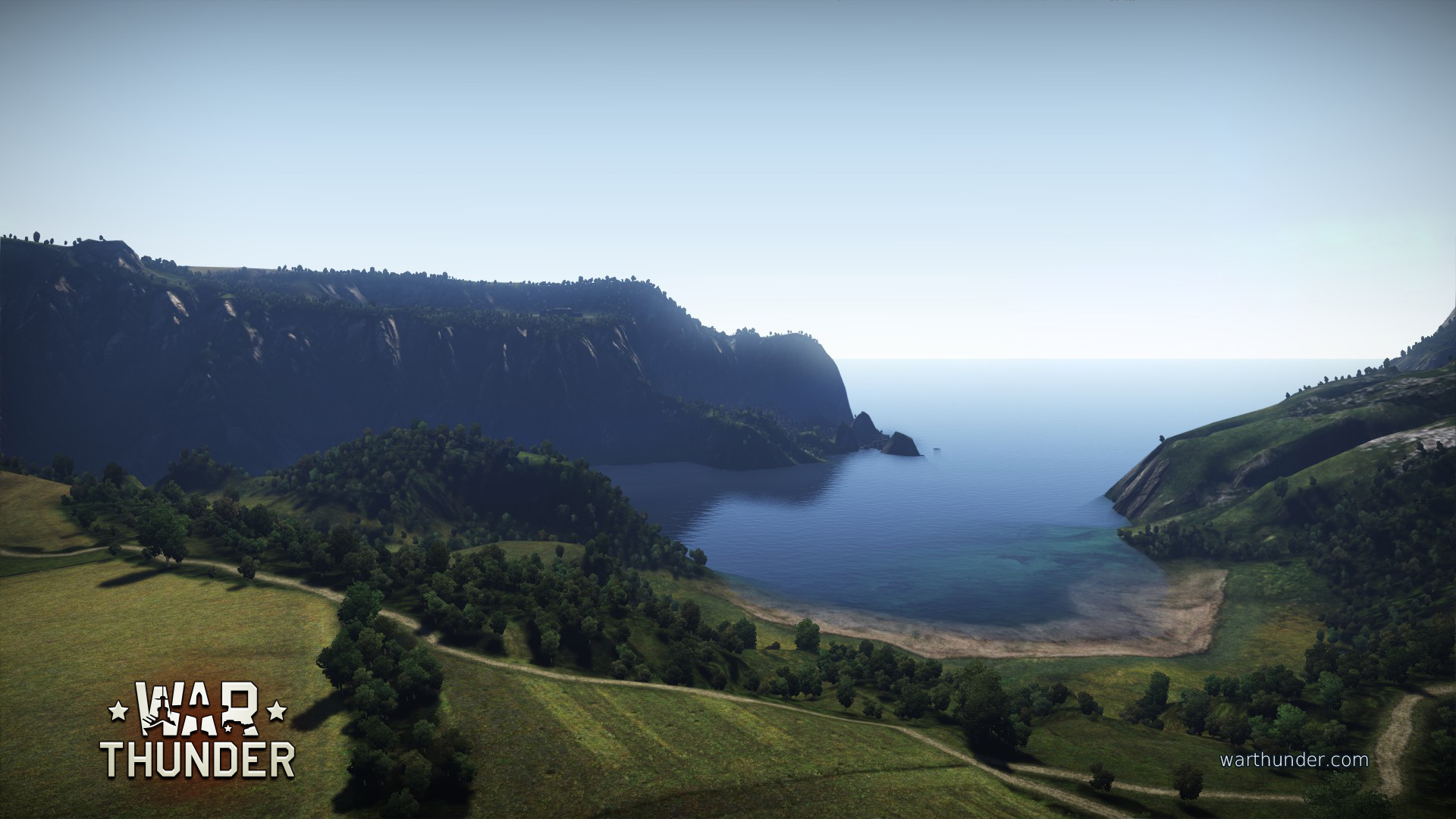 War Thunder красивый пейзаж