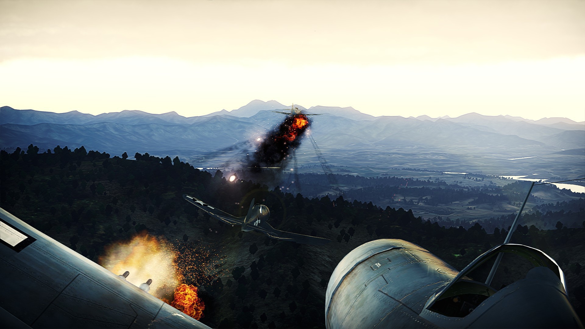 War Thunder уничтожения вражеский самолет