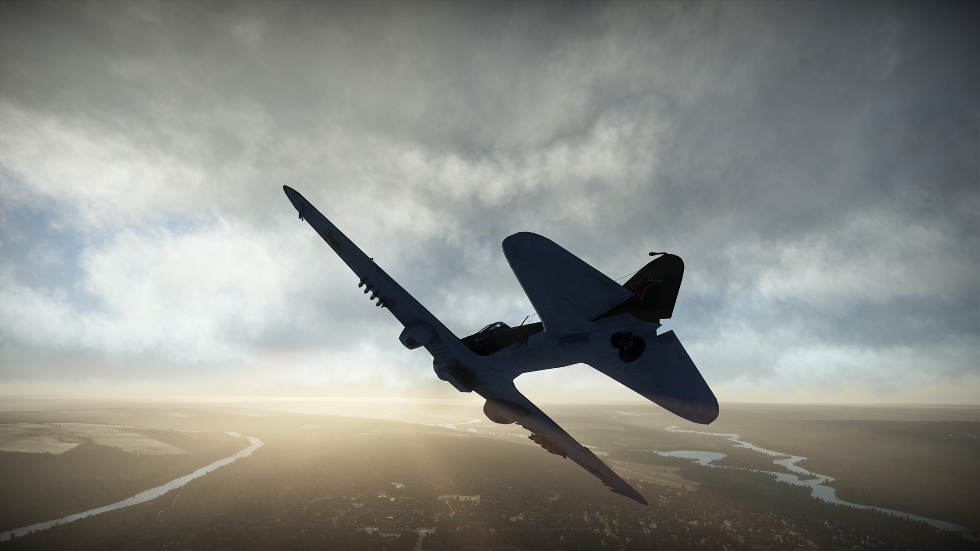 War Thunder истребитель патрулирует