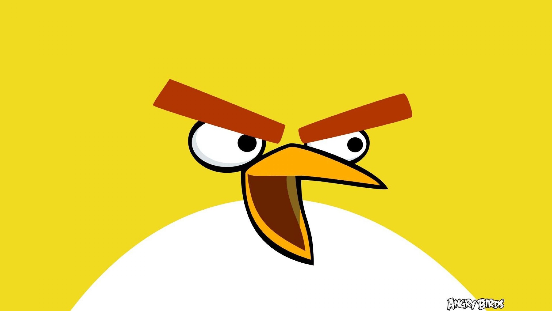 Желтая птица из Angry Birds