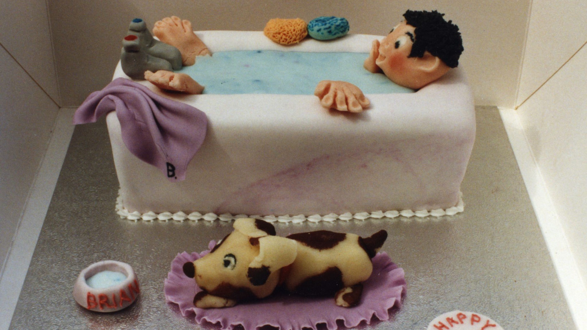  Торт в форме ванны