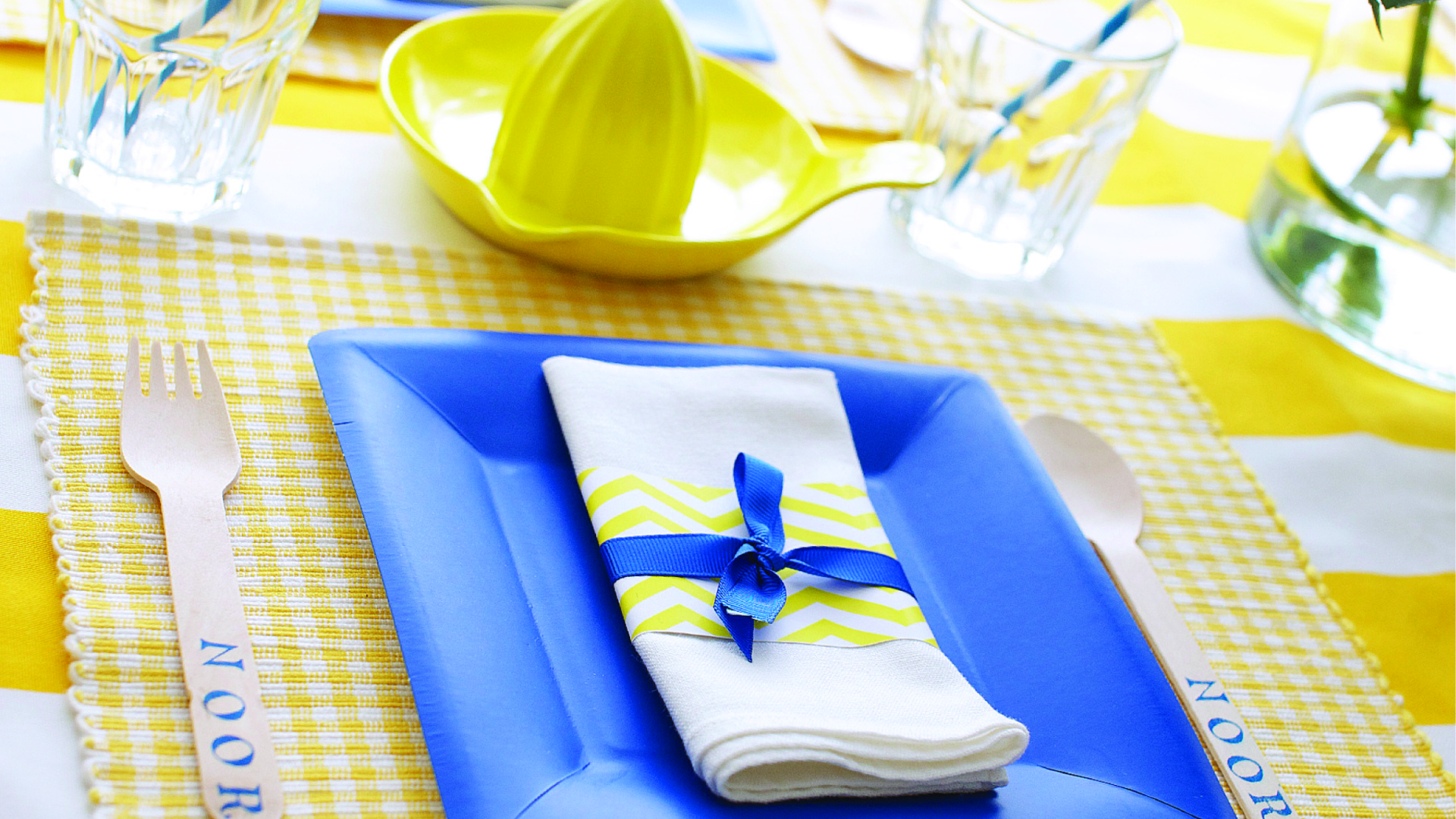 Столовые приборы на день рождения