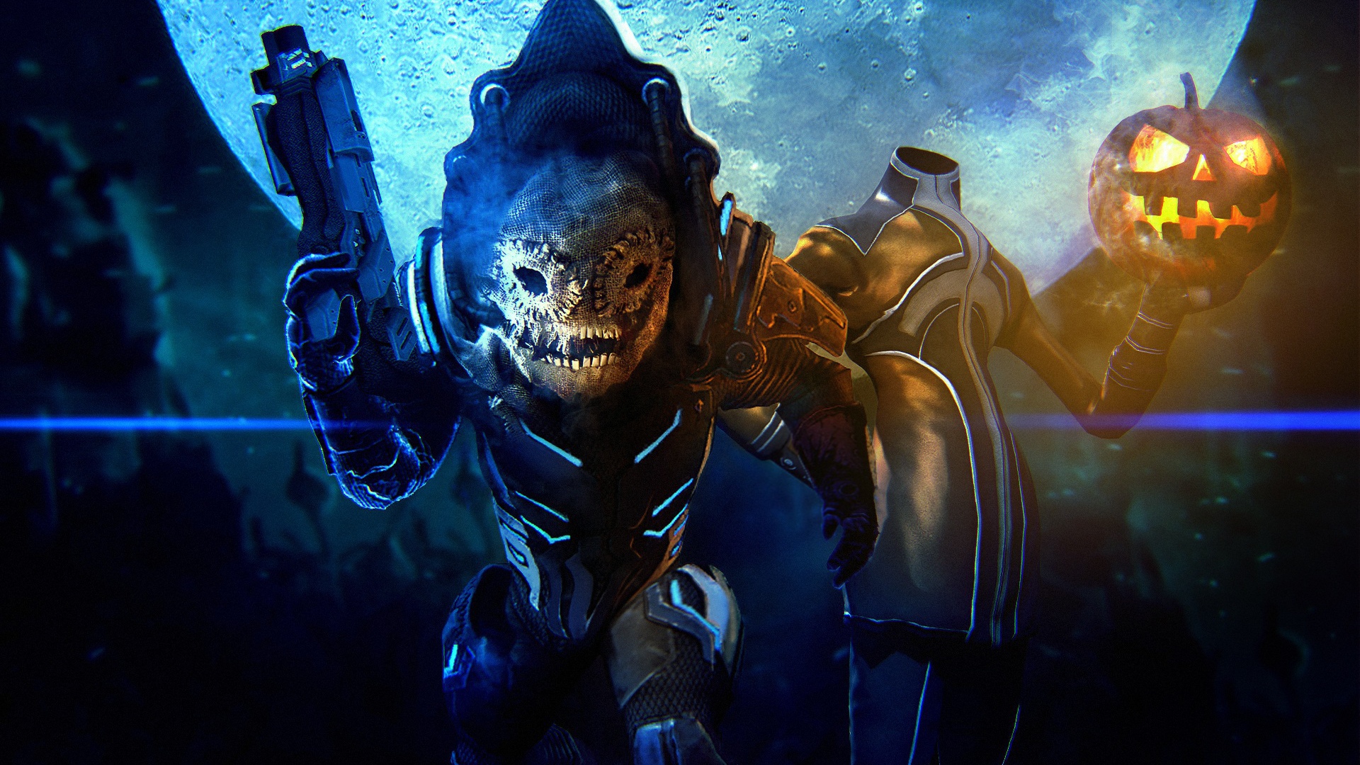 Хэллоуин нападения инопланетян