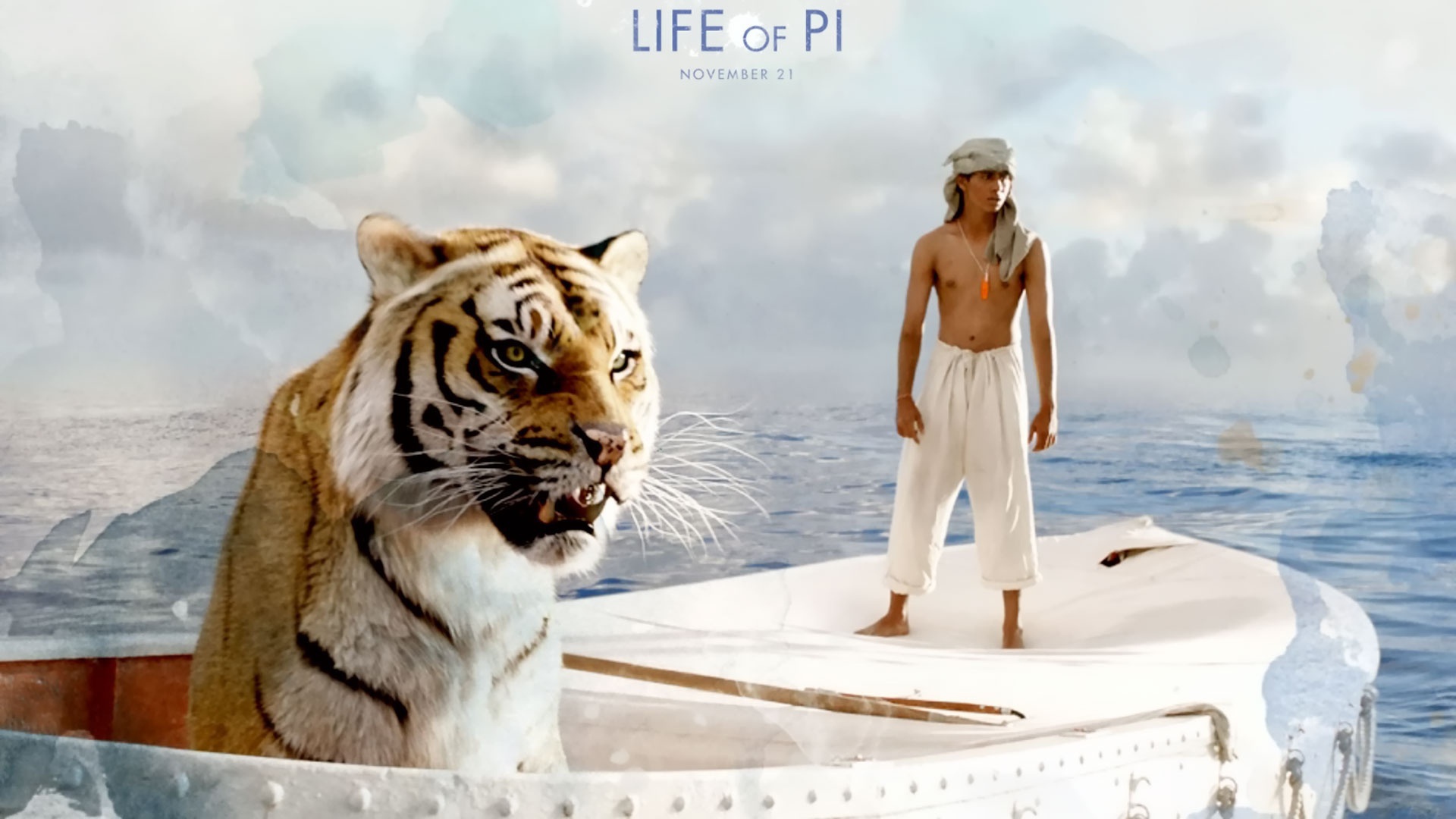 Жизнь Пи (Life Of Pi), мальчик и тигр