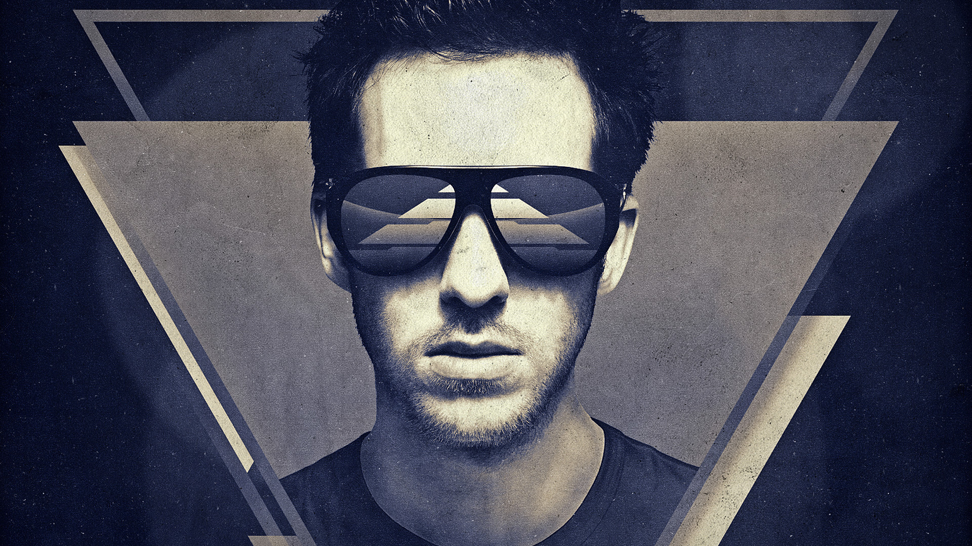Calvin Harris в очках