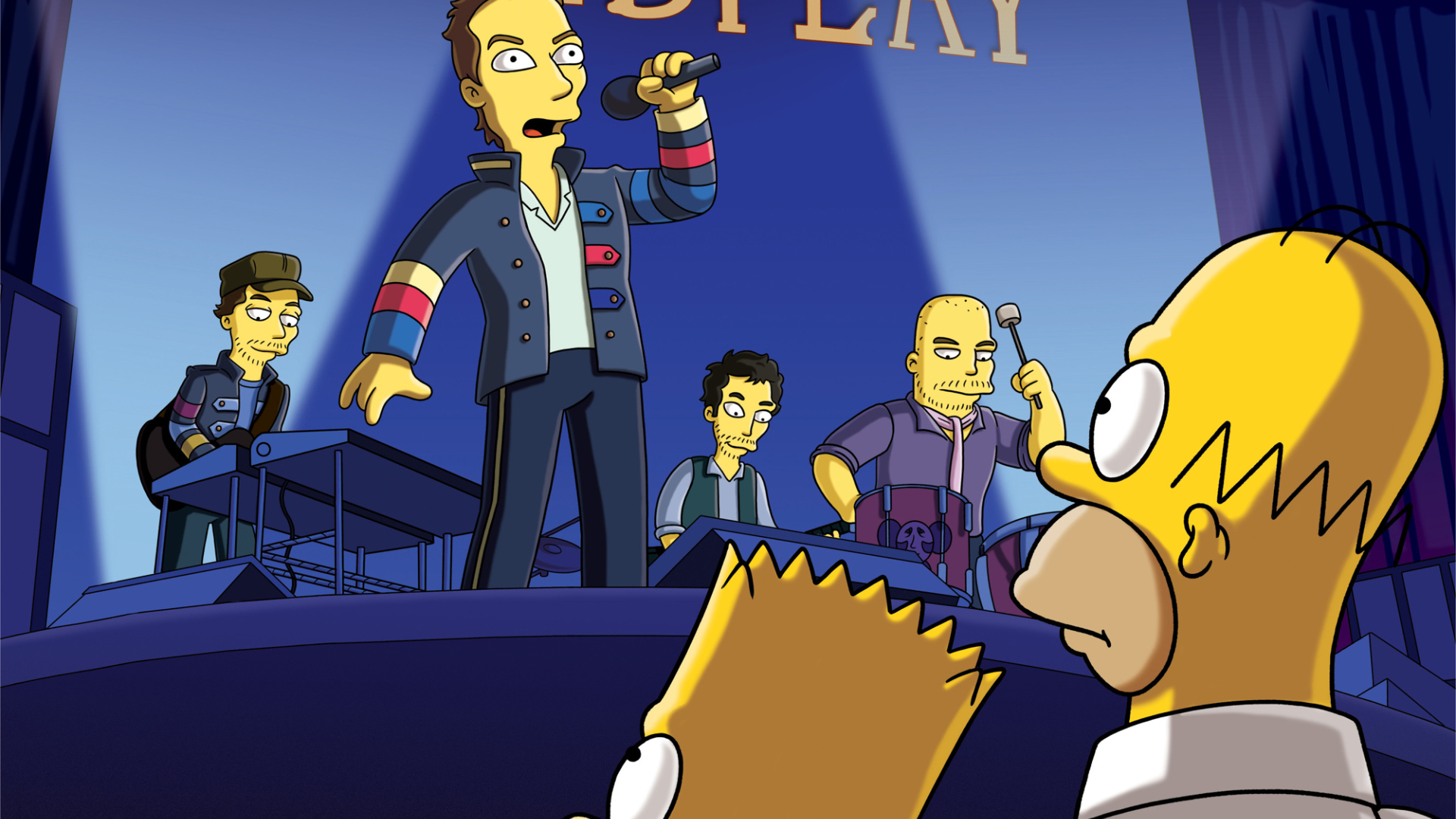 Coldplay в Симпсонах