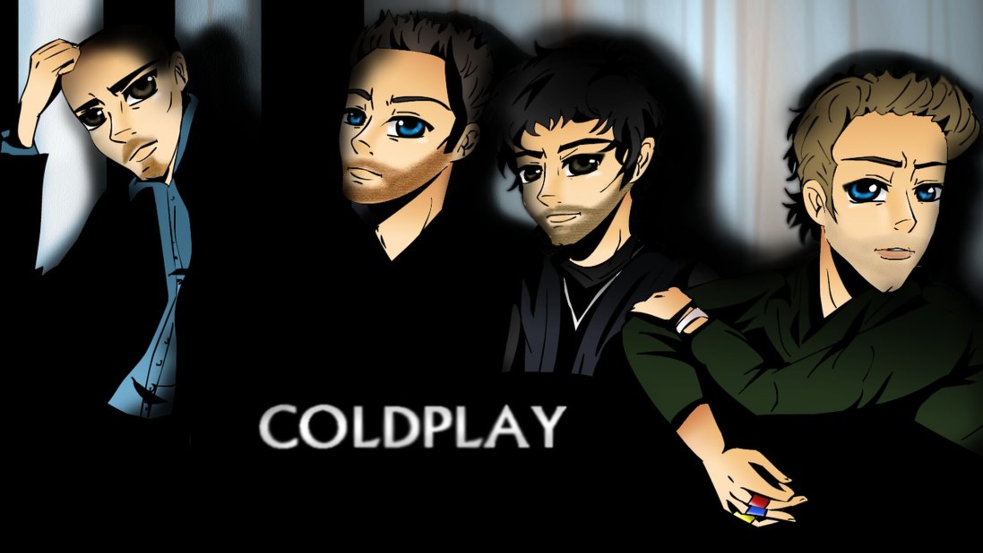 Coldplay рисунок