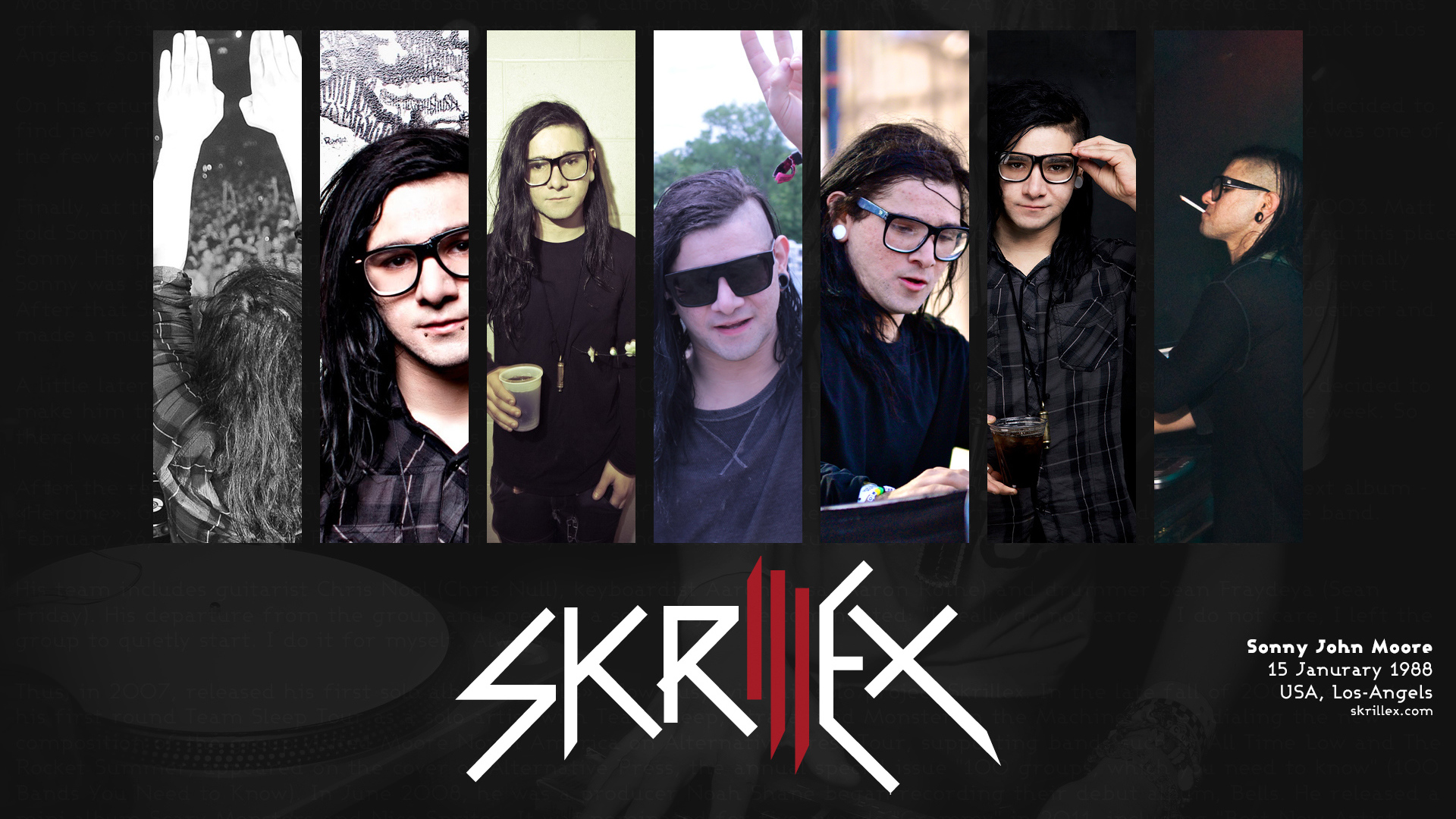 Skrillex моменты жизни