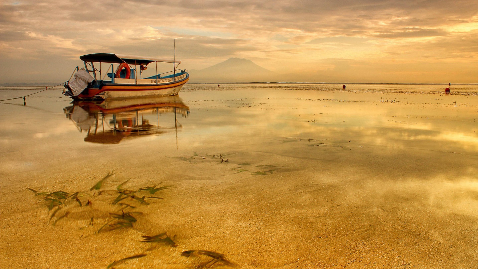 Тихое утро на озере