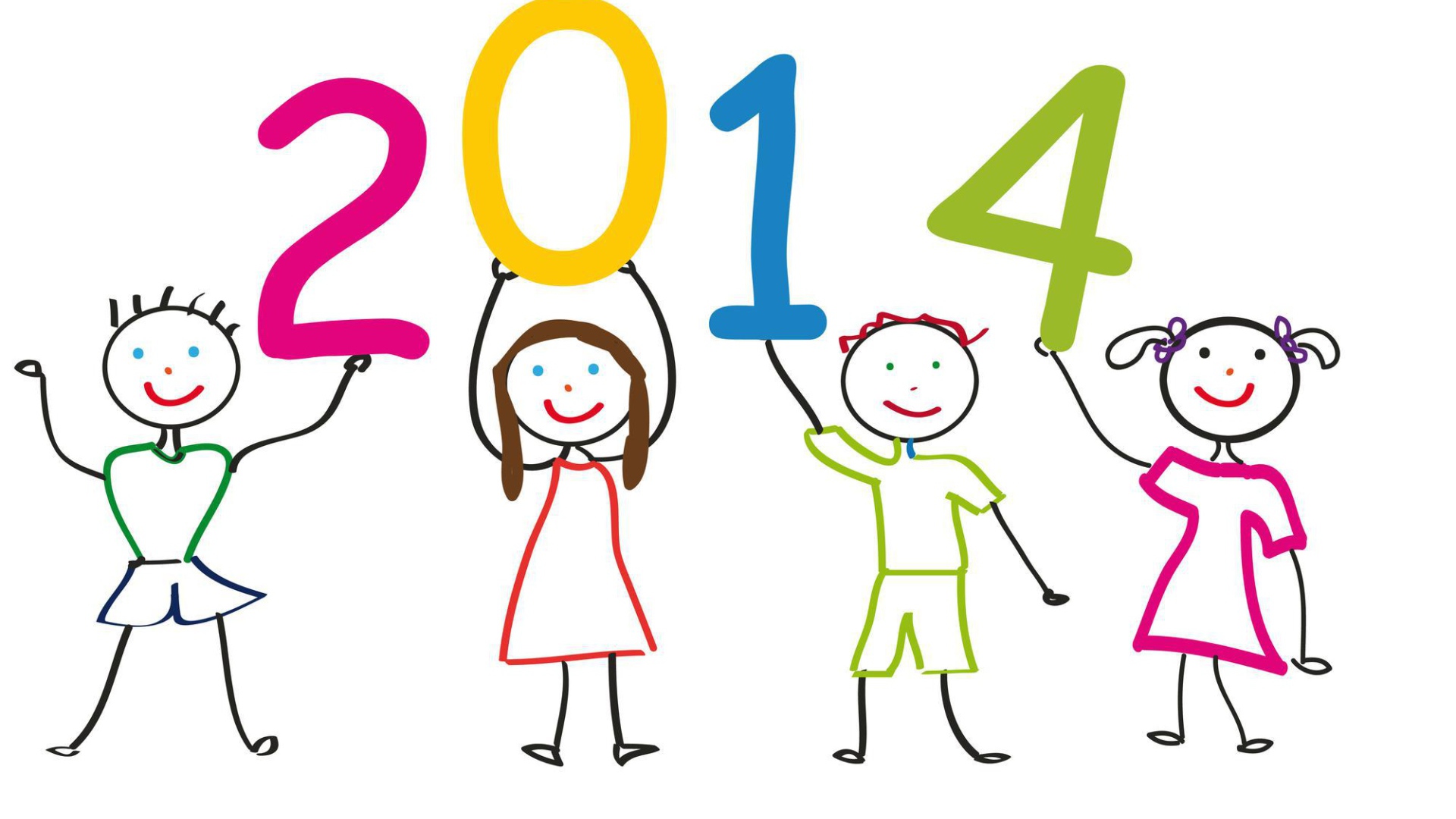 2014, детский рисунок