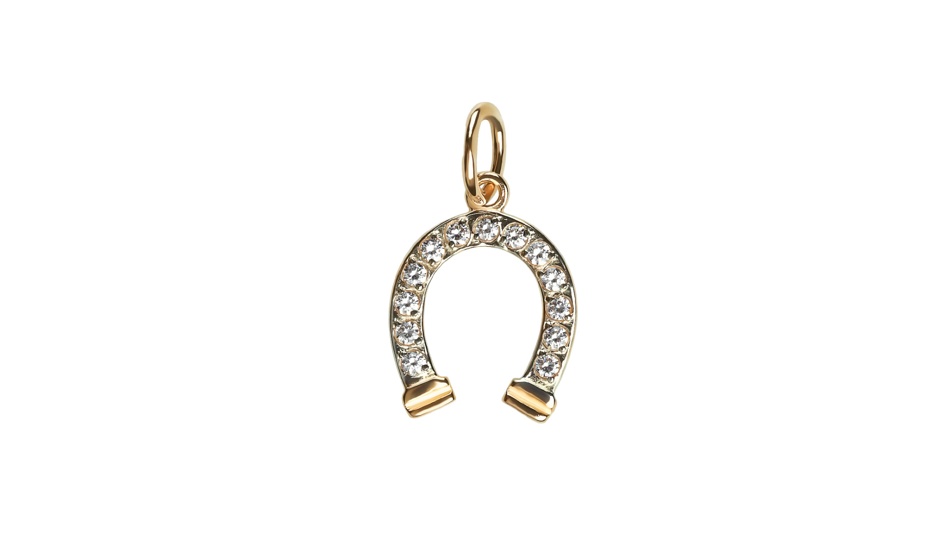 Подкова новогодней лошади