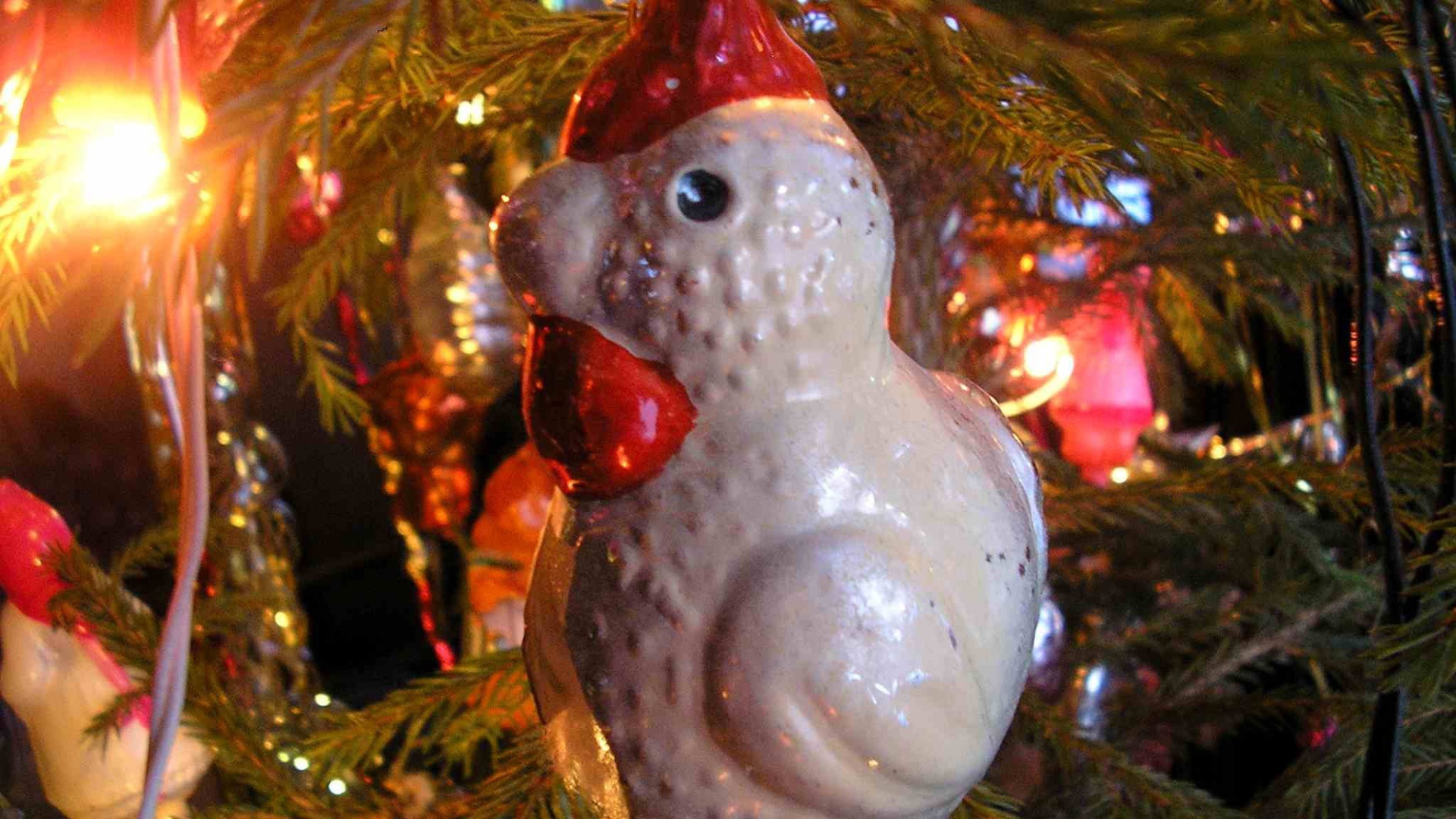 Cтарые советские елочные игрушки