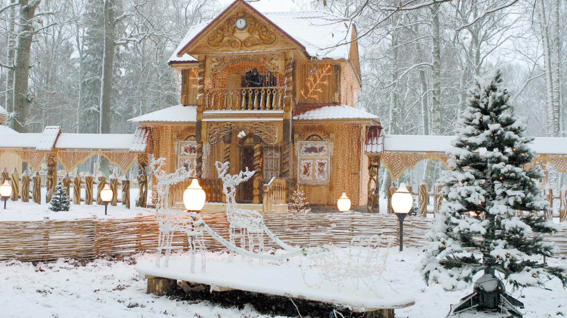 Pезиденция деда мороза