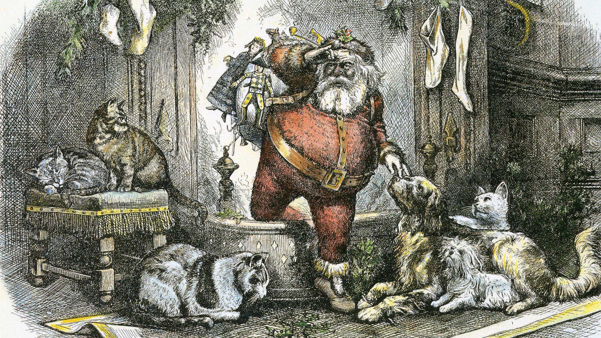 Дед мороз и серый волк