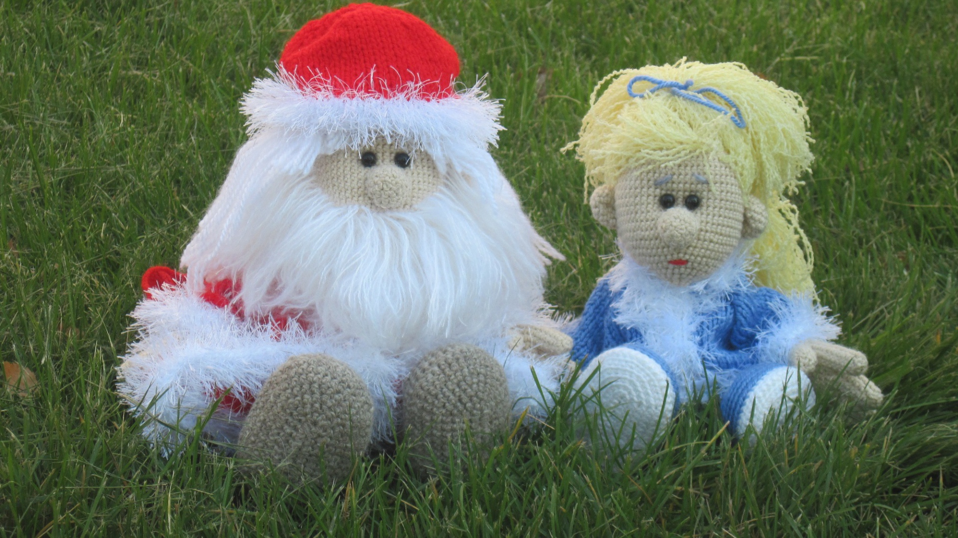 Kуклы дед мороз и снегурочка