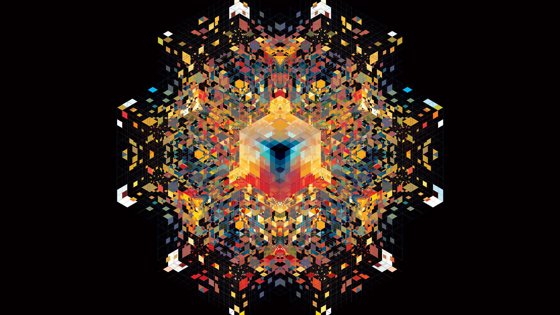 Абстракция калейдоскопа