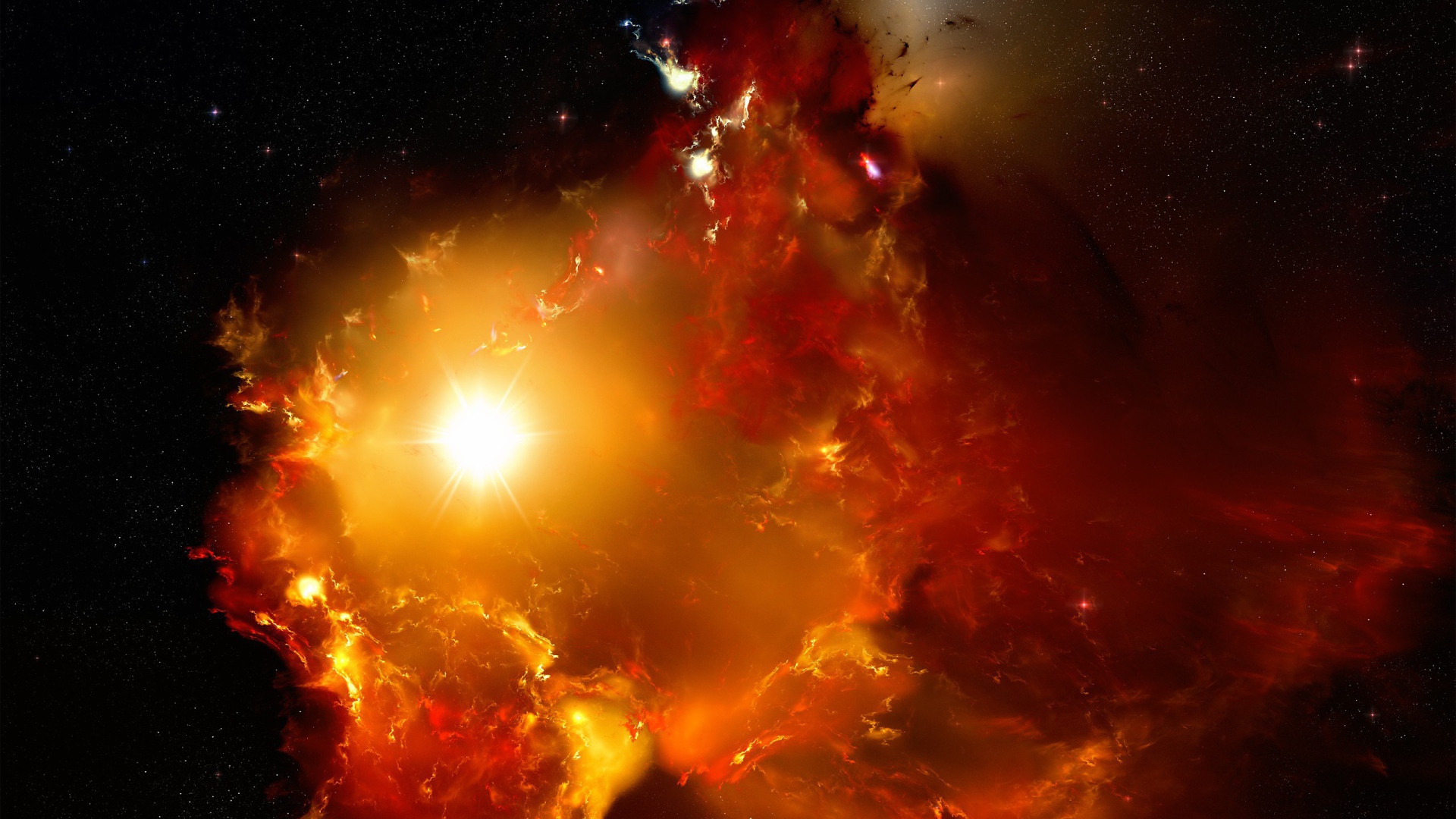 Красный свет космоса