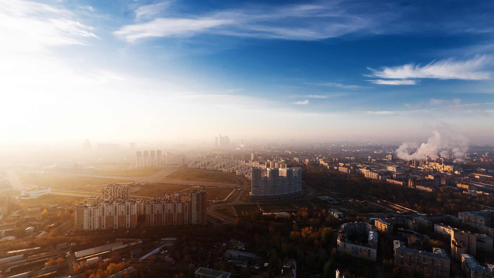  Москва с воздуха