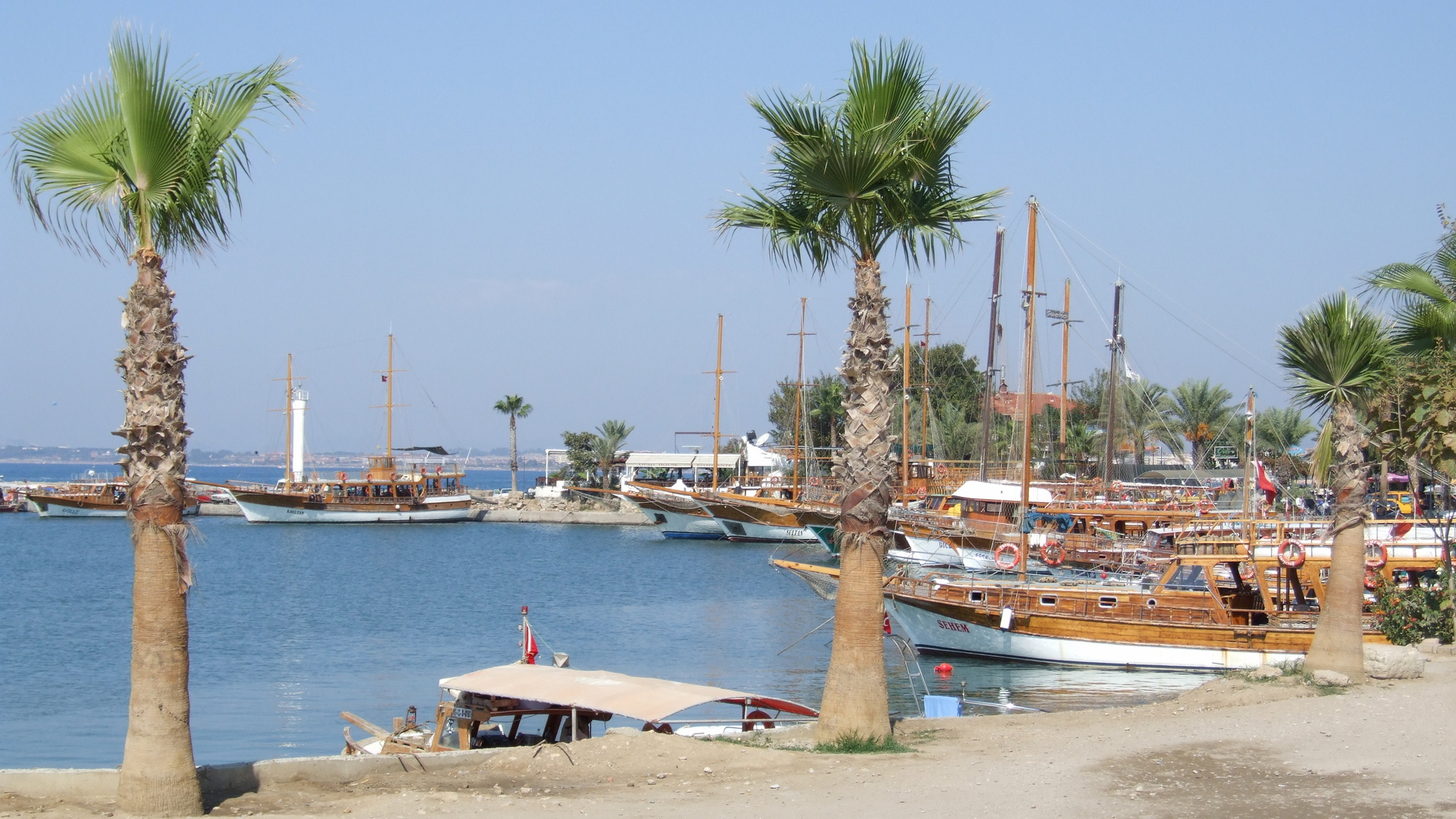 Лодочная станция Агора Турция