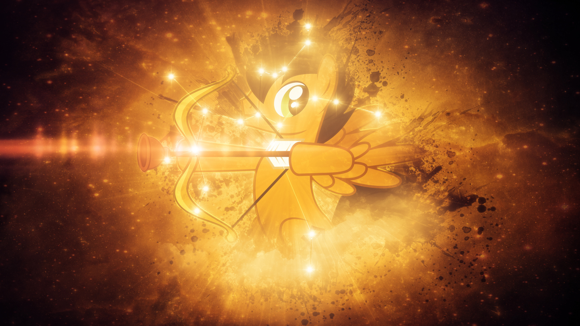 Стрелец, детский рисунок