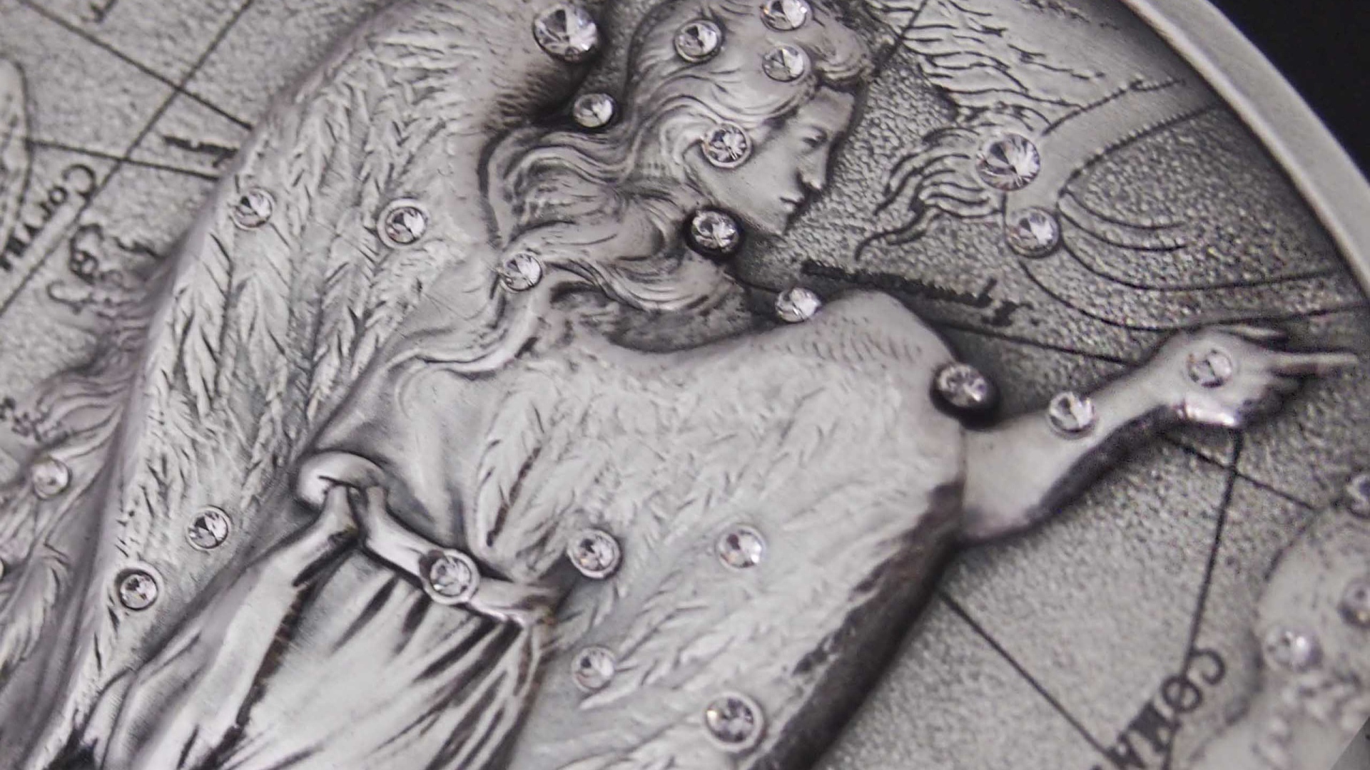 Дева на монете