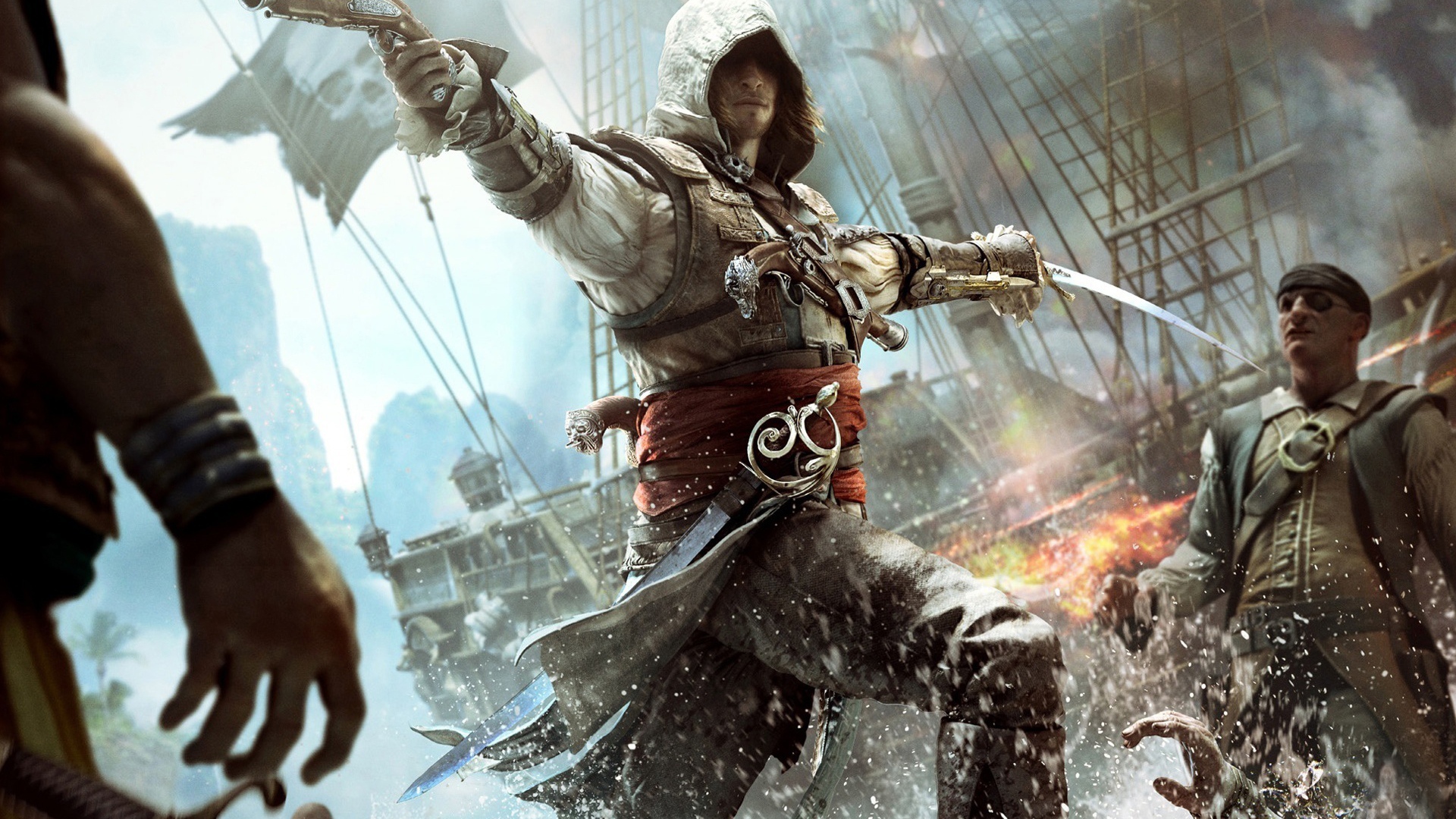 Assassin's creed IV сразу двоих