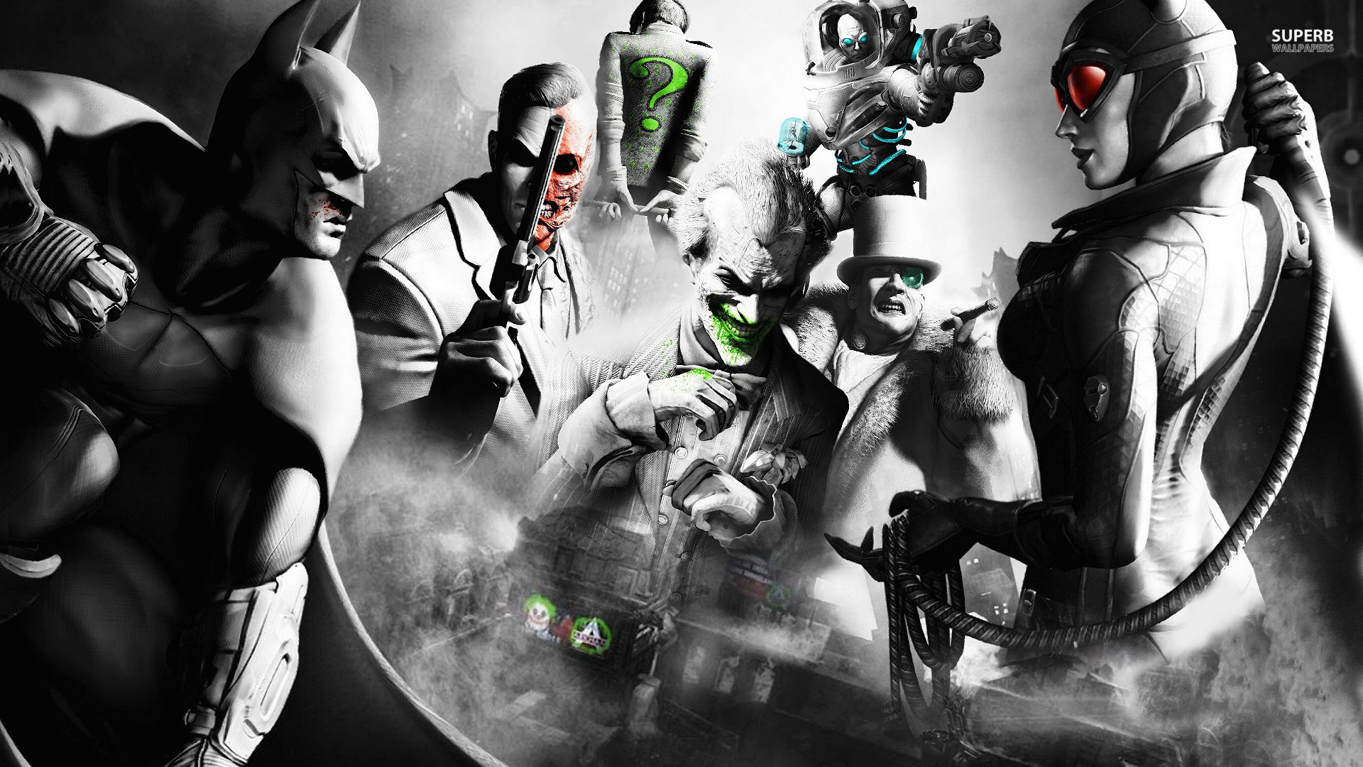 Batman: Arkham Orgins все герои