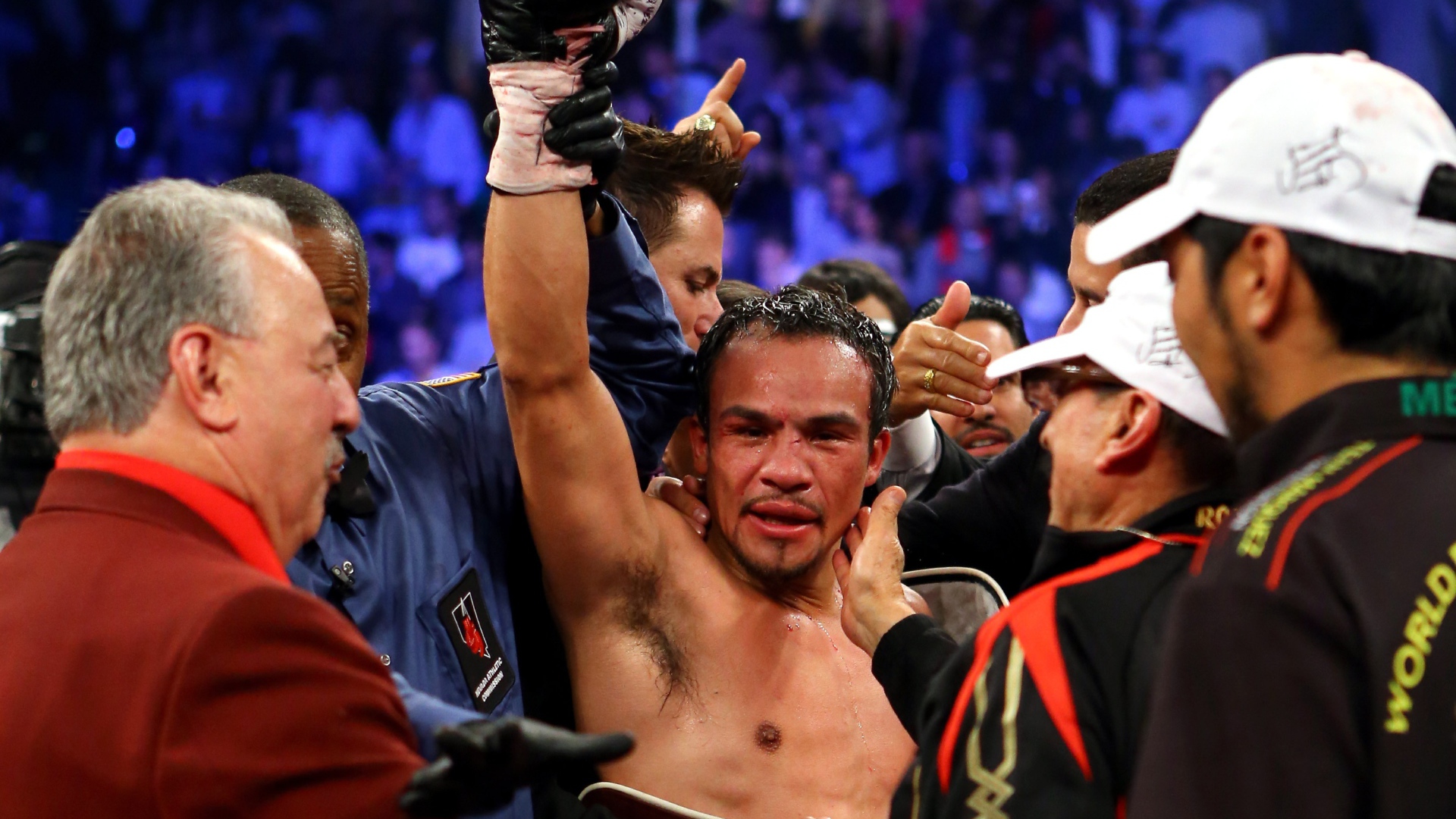 Боксер Хуан Мануэль Маркес чемпион