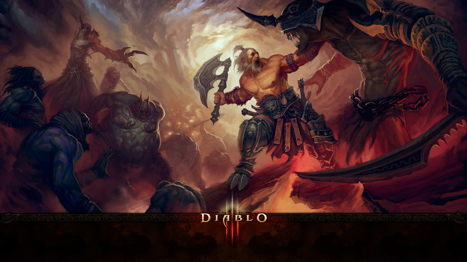 Diablo III: Варвар в бою HD