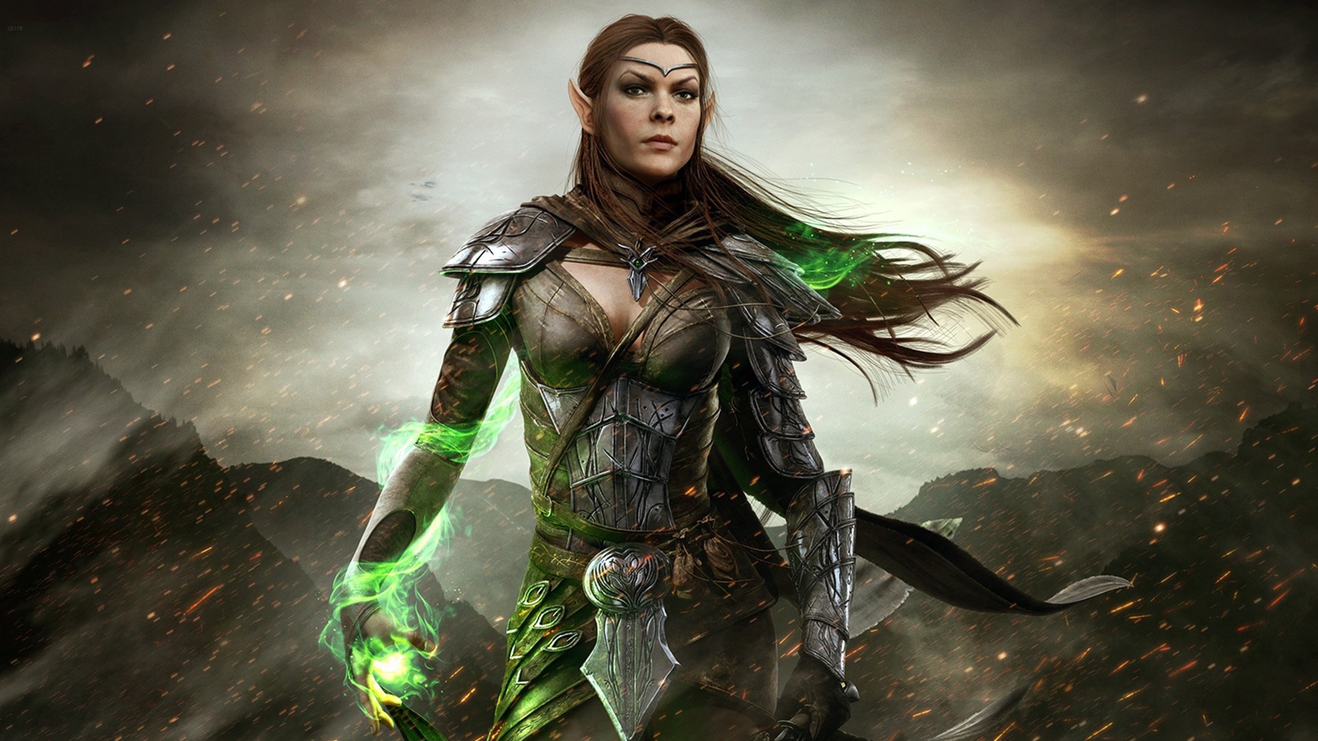 Elder Scrolls Online: эльф маг