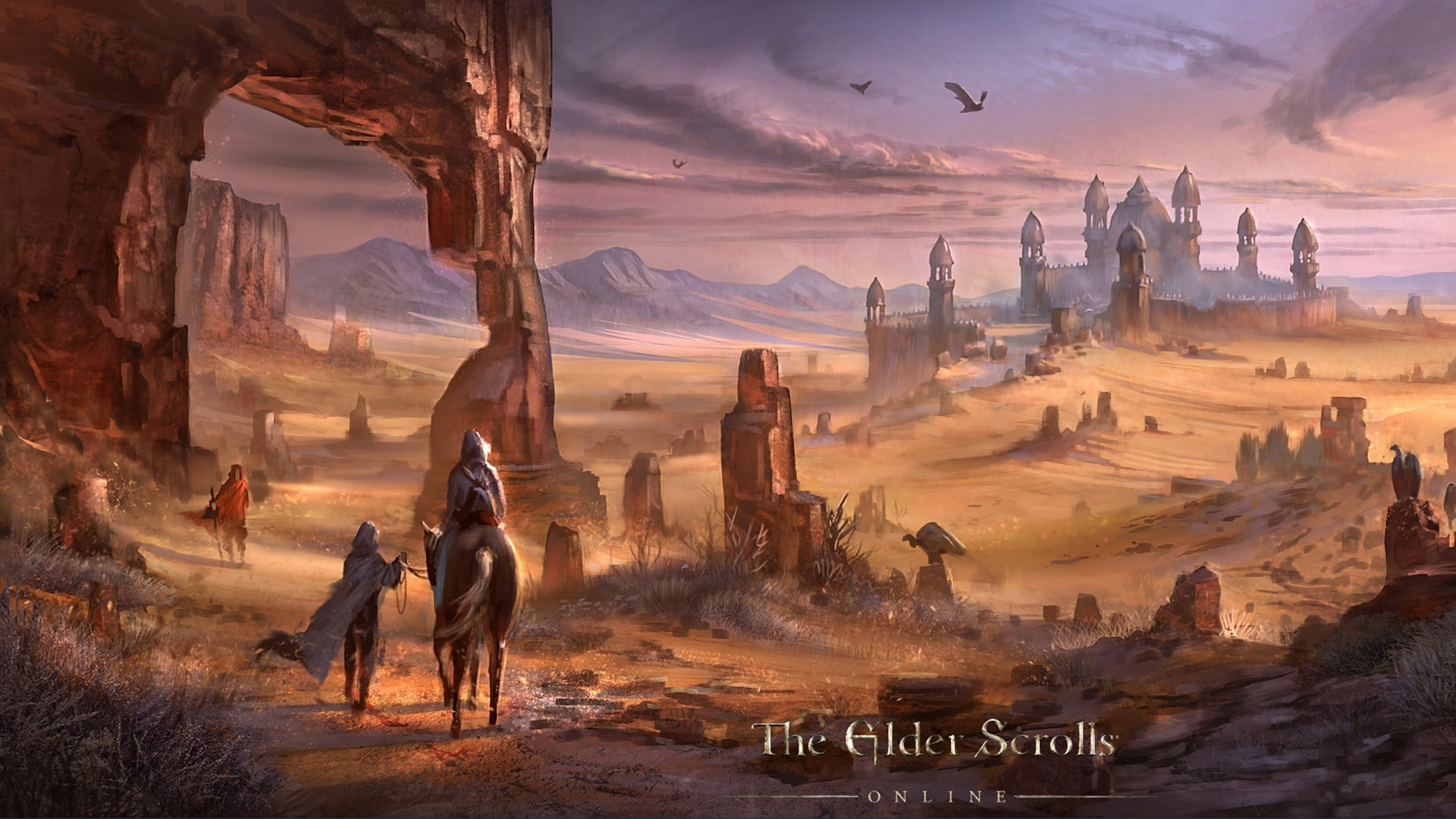 Elder Scrolls Online: город в пустыне