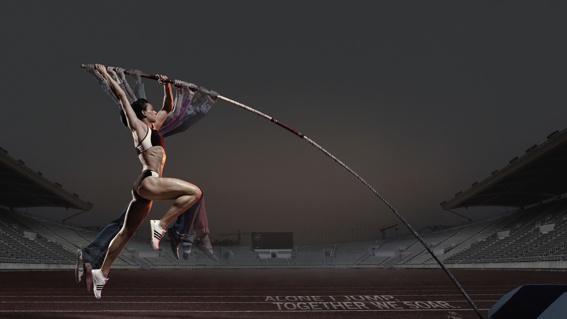 Девушка легкоатлетка