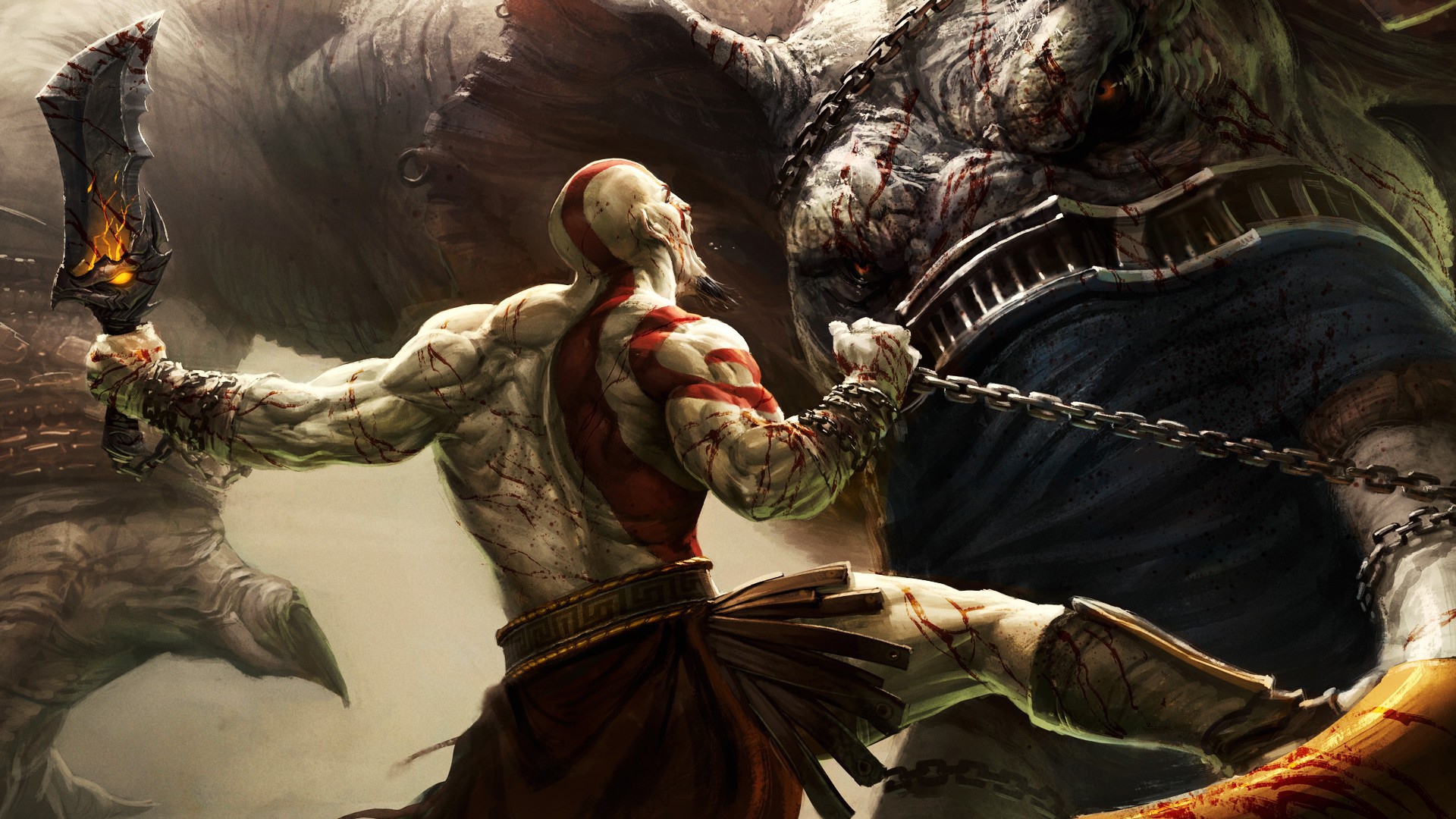 God of War: Ascension: герой борется