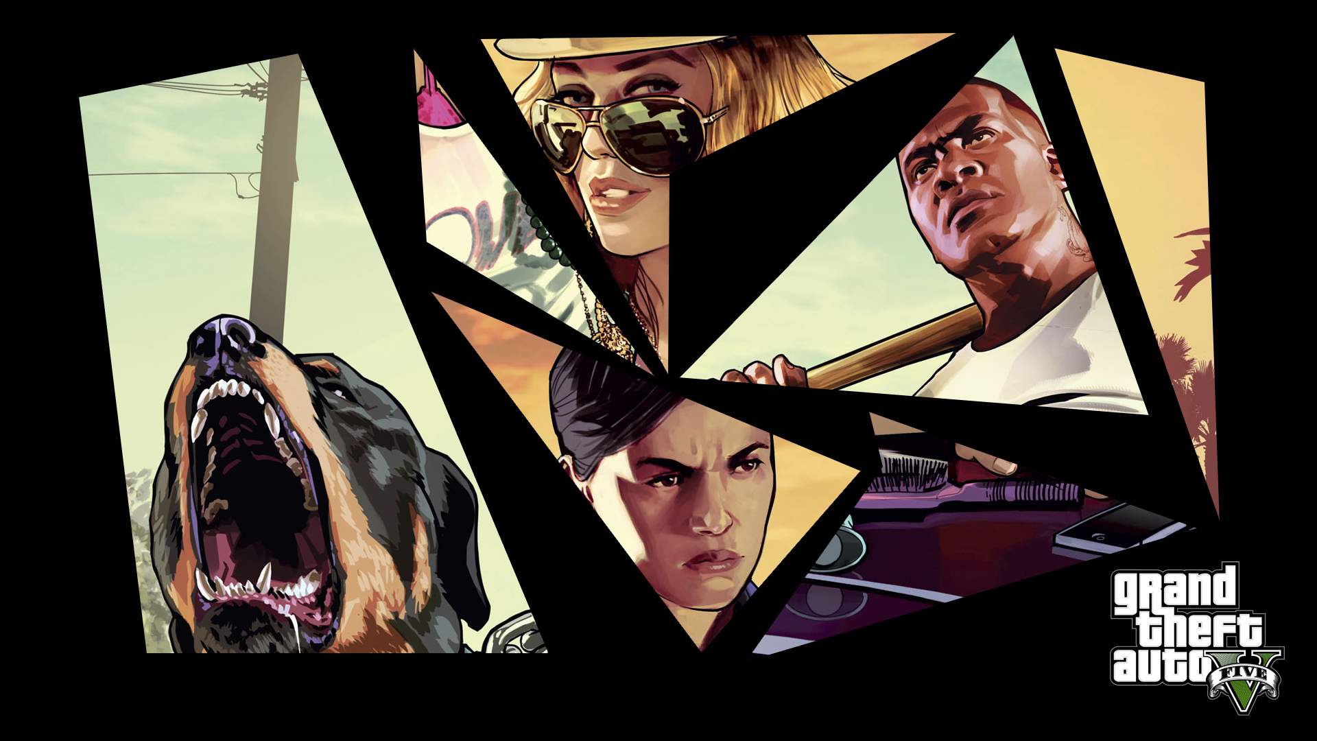 Grand Theft Auto V новые обои