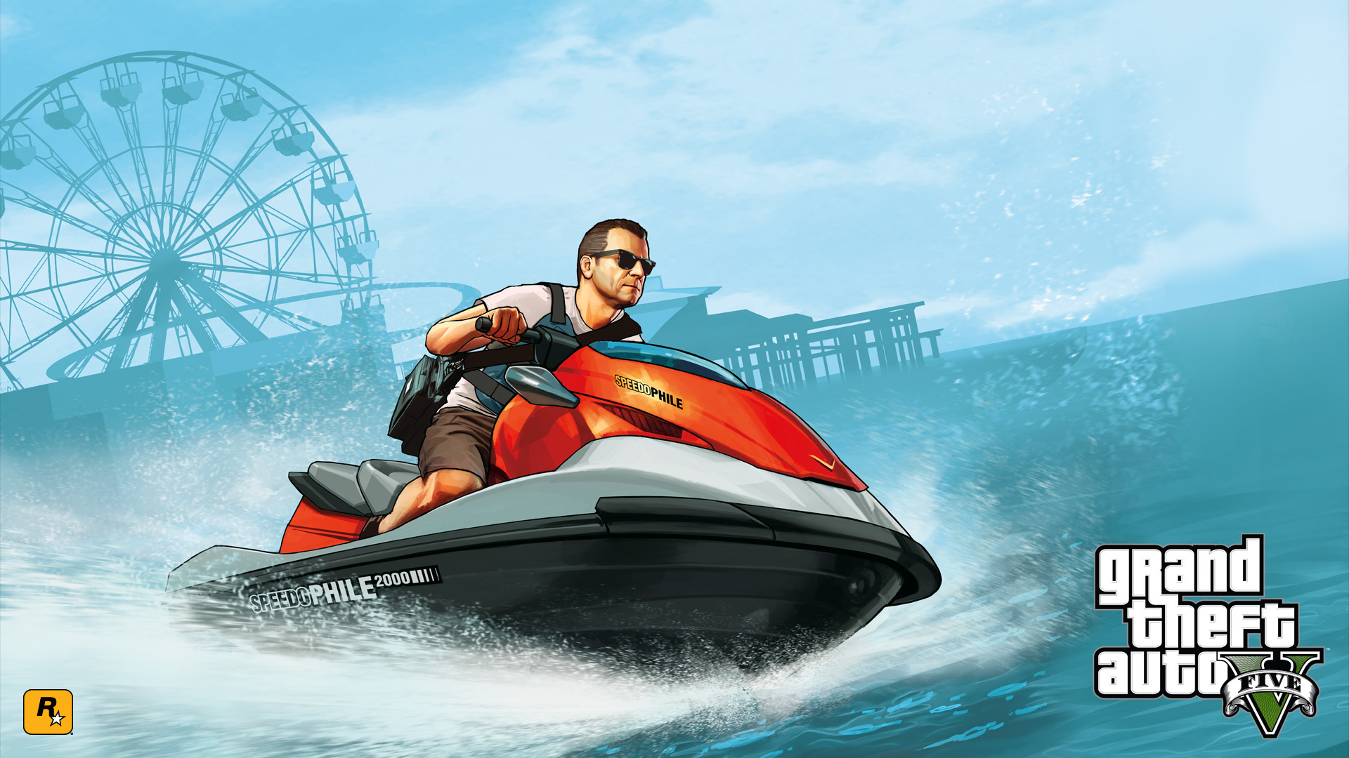 Grand Theft Auto V катер