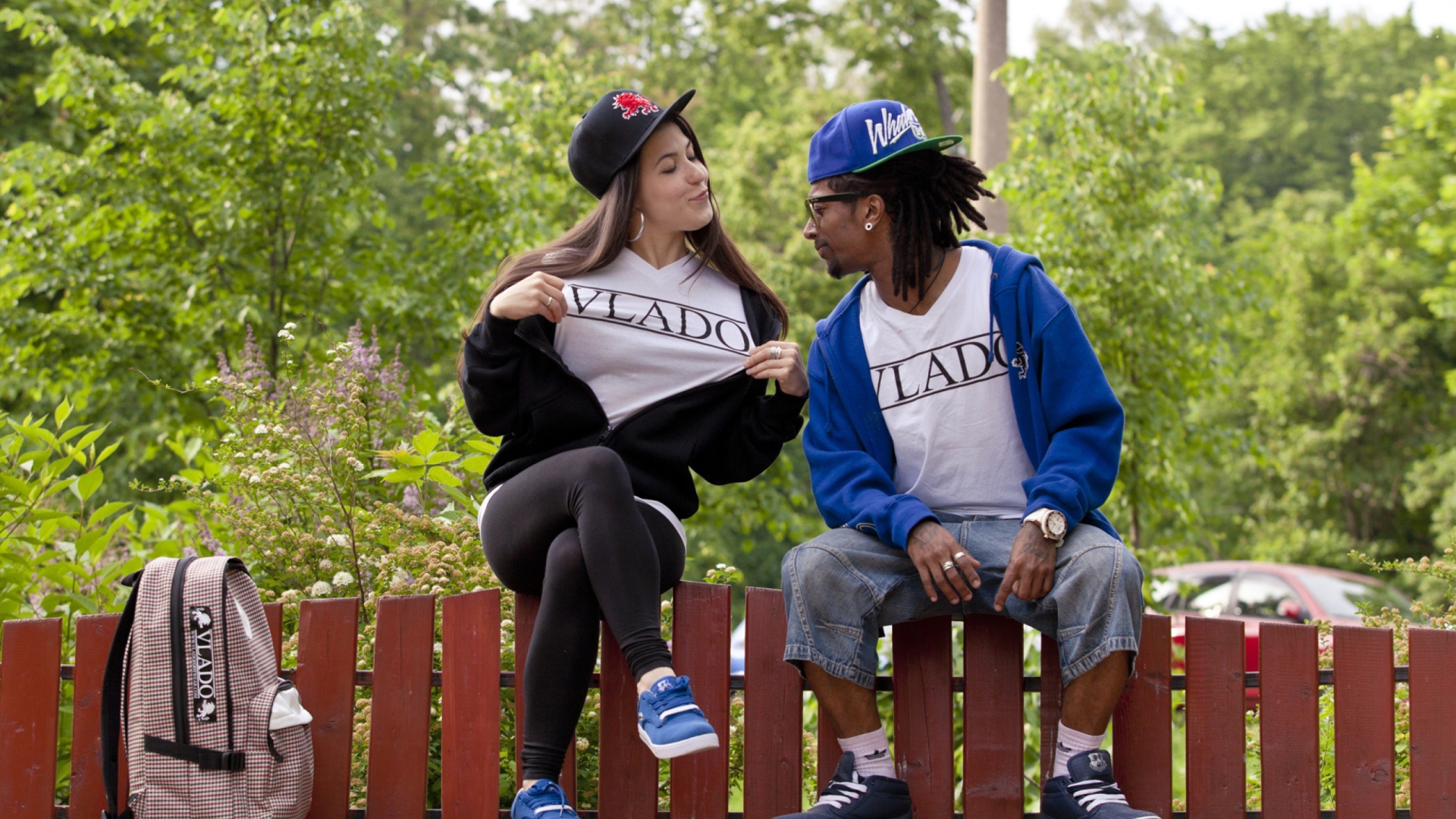 Парочка, стиль swag