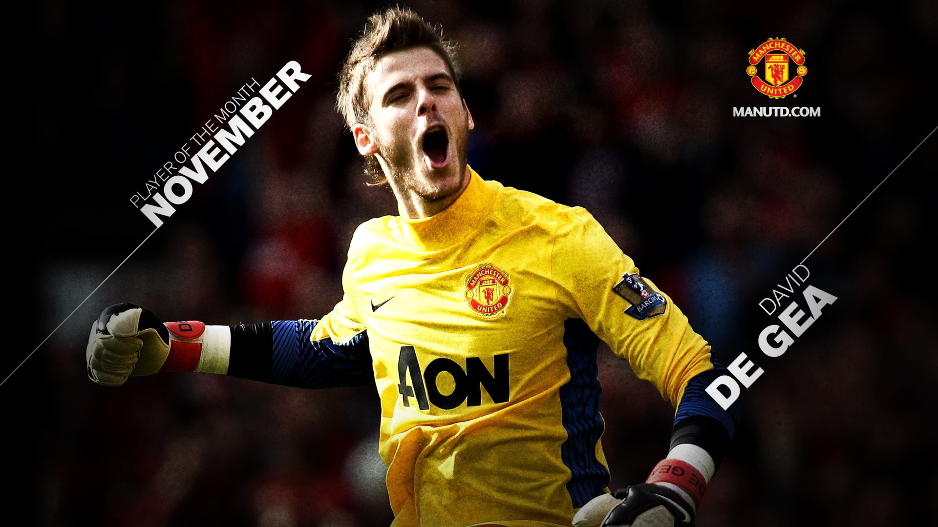  Голкипер Манчестер Юнайтед Давид Де Хеа является лучшим игроком ноября