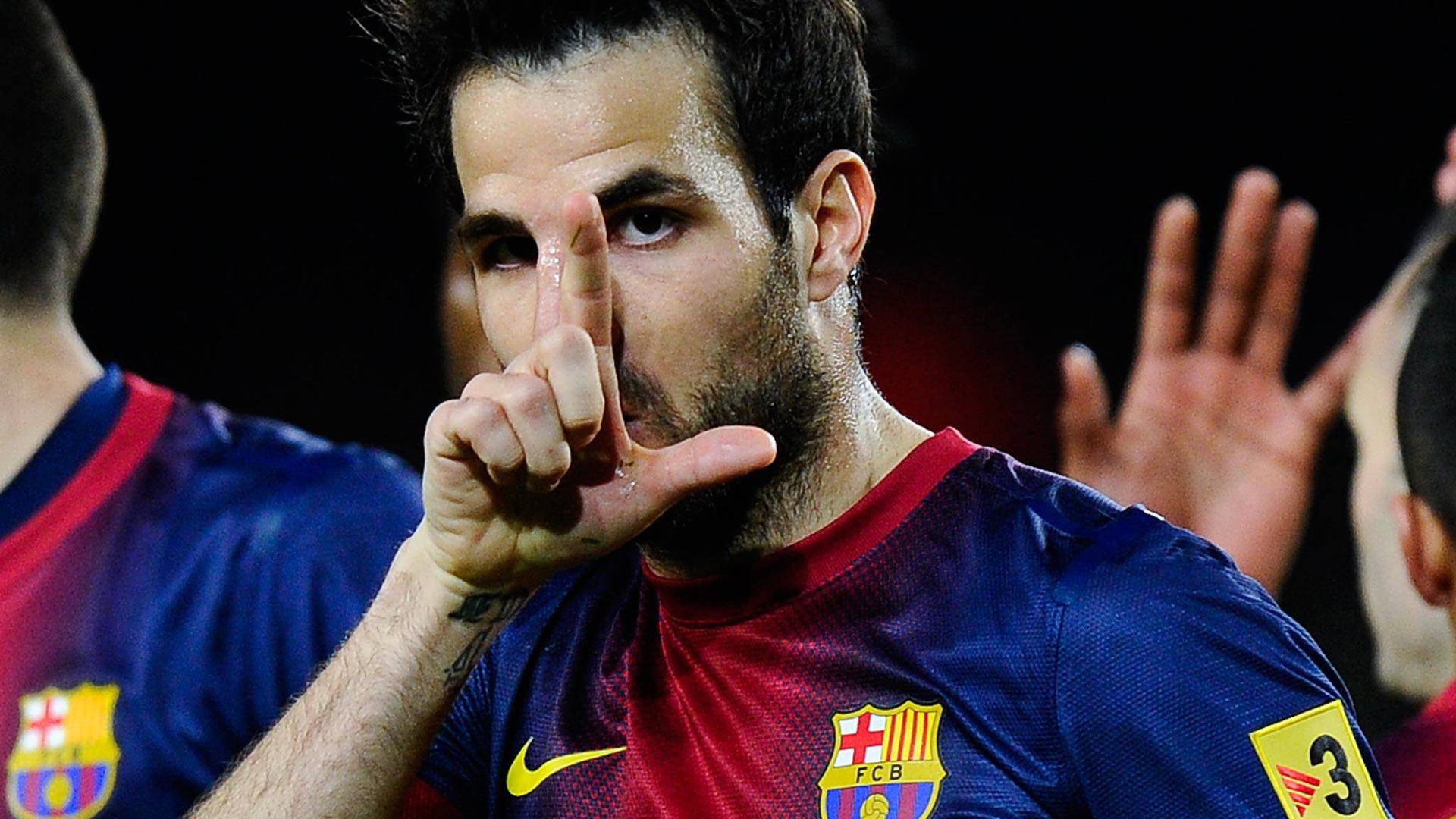 Полузащитник Барселоны Франсеск Фабрегас